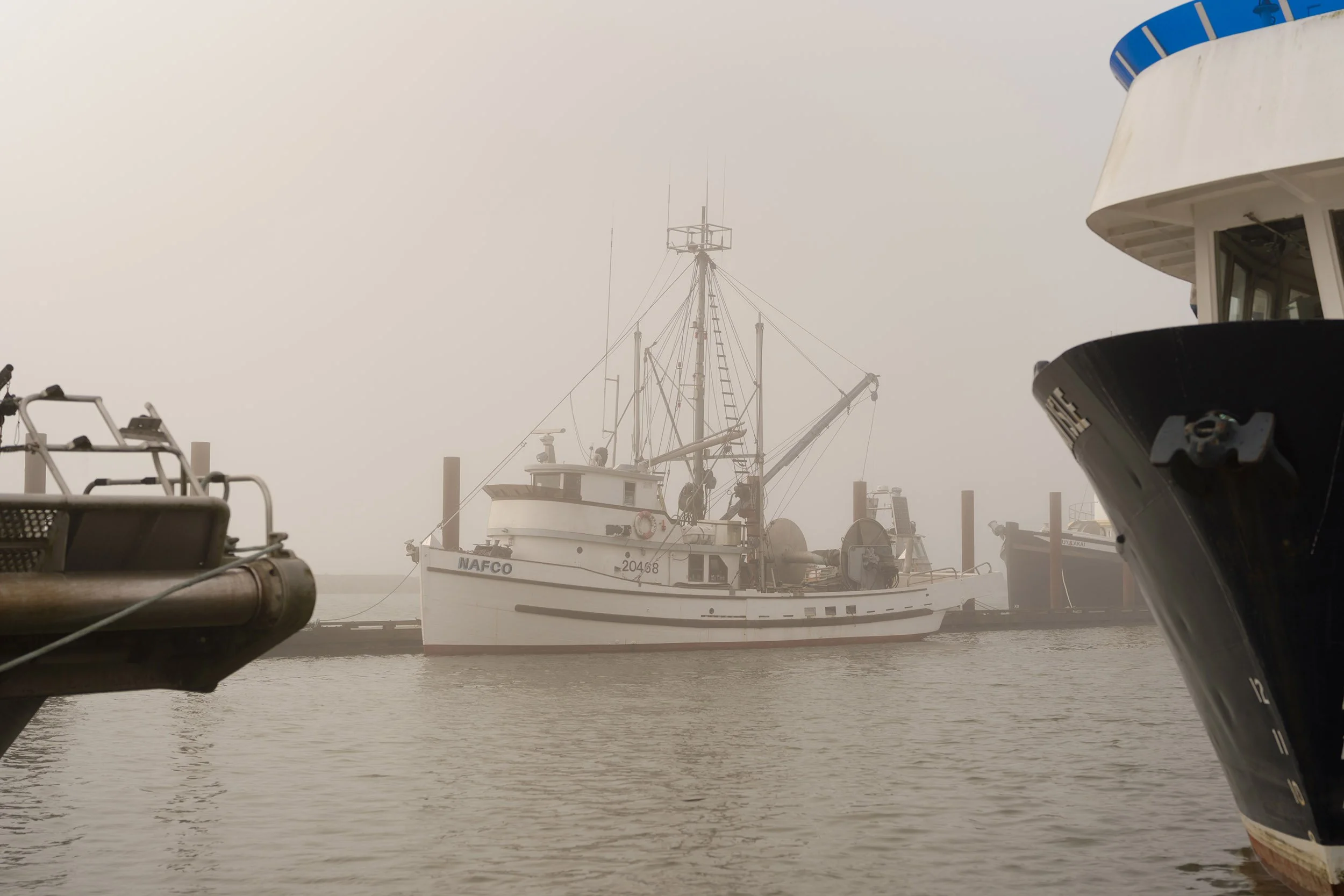 Nafco, a boat the Steveston Harbour, BC, Canada. Sample image from a Sony A7V and Sony FE 50mm f/1.4 GM.