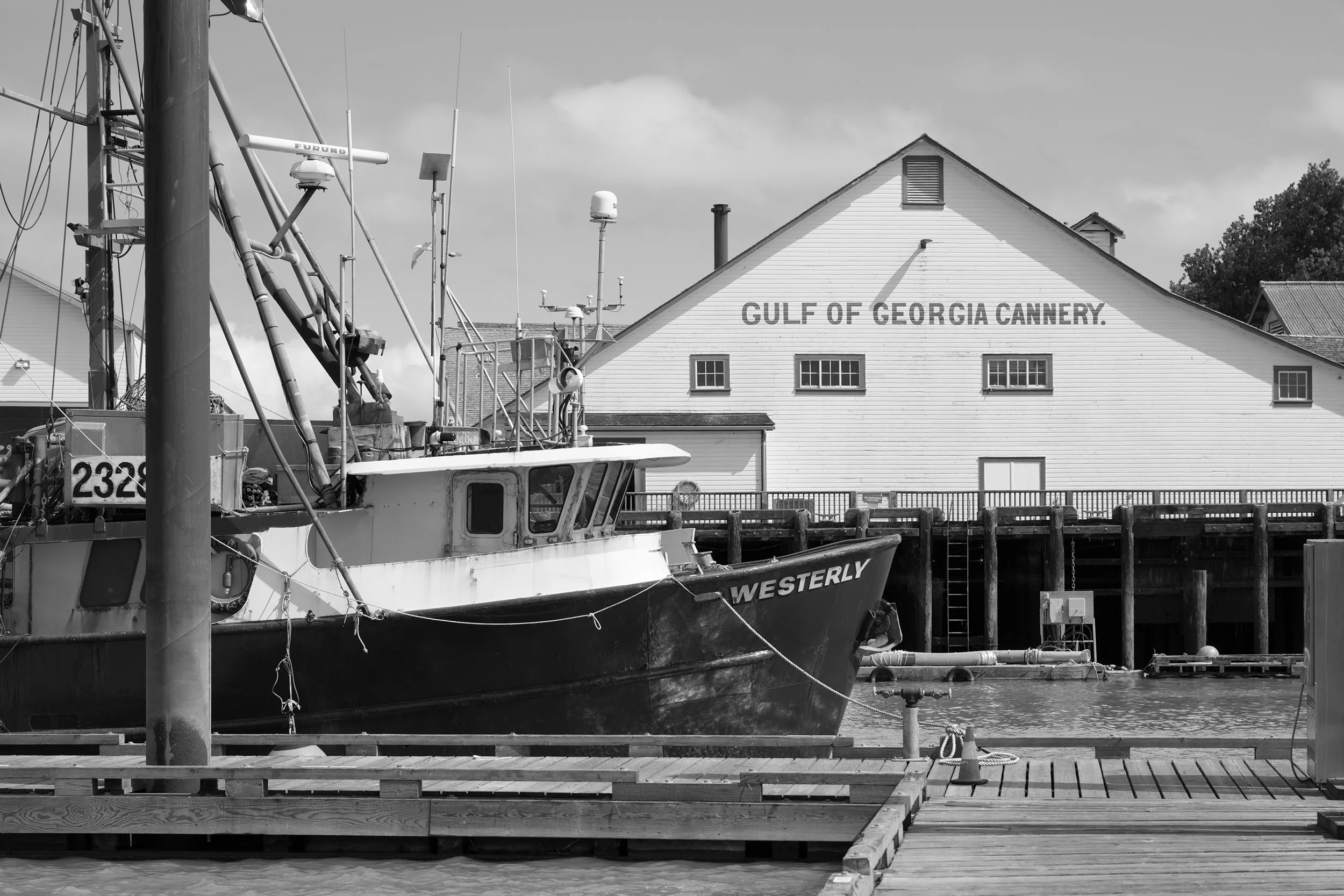 Gulf of Georgia Cannery in Steveston. Sample image from a Sony FE 20-70mm f/4 G and Sony A7 V.