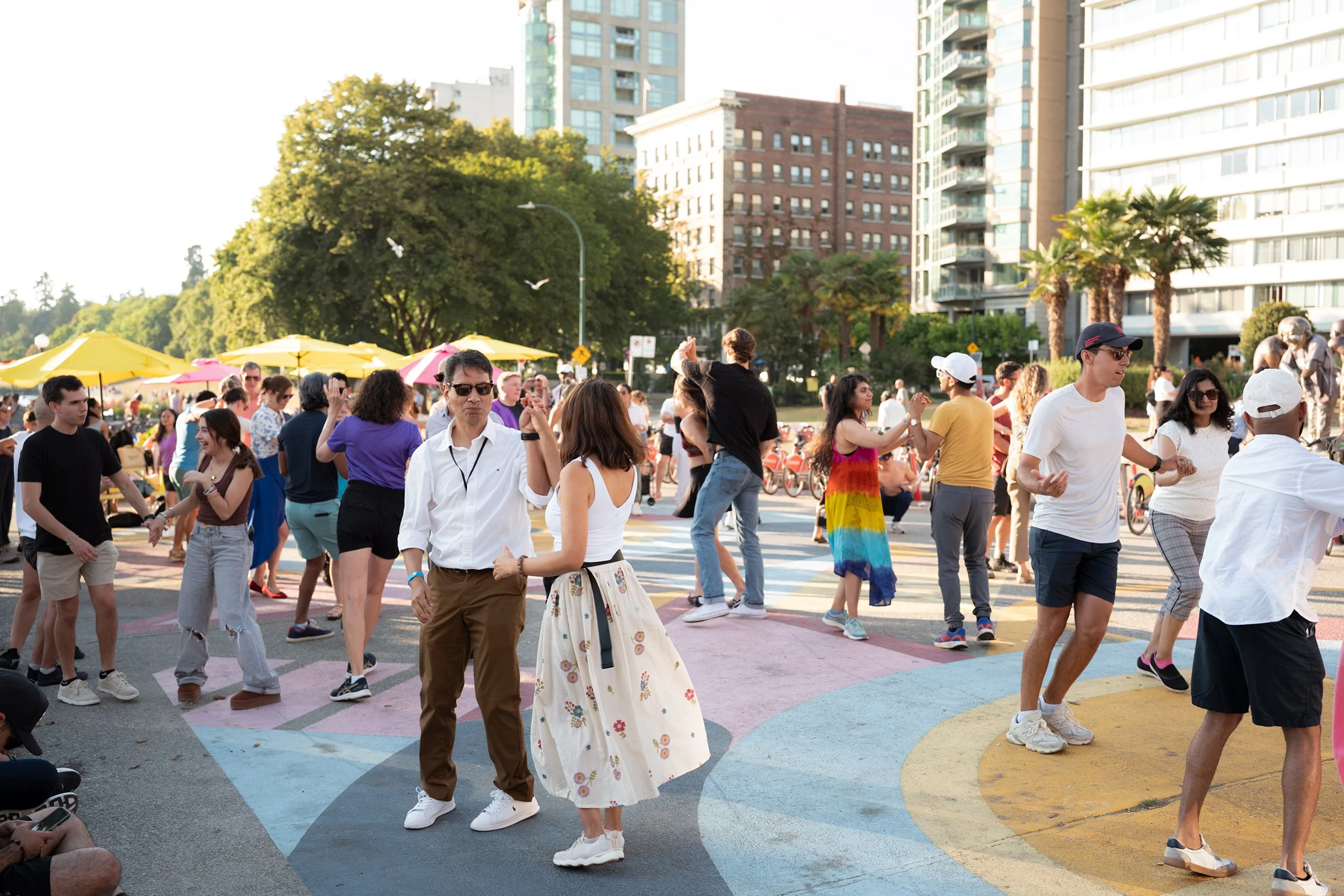 Salsa by Morton Park at English Bay Beach, July 14, 20