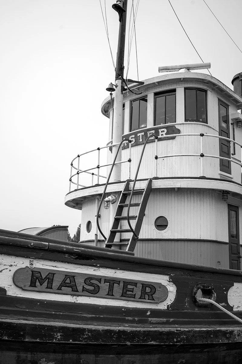 Master Boat in Steveston. Sample image from a Sony A7R VI and Sigma 35mm f/1.4 DG II Art