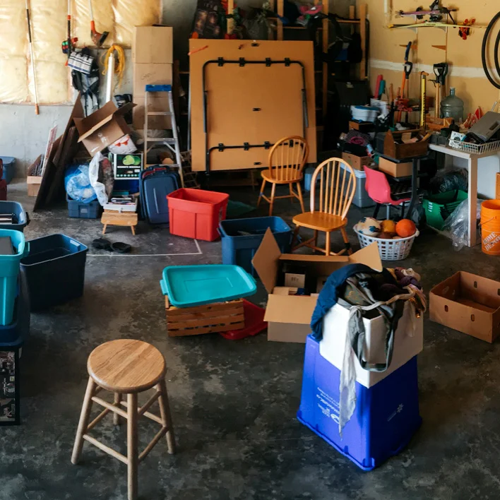 A typical day in the garage
