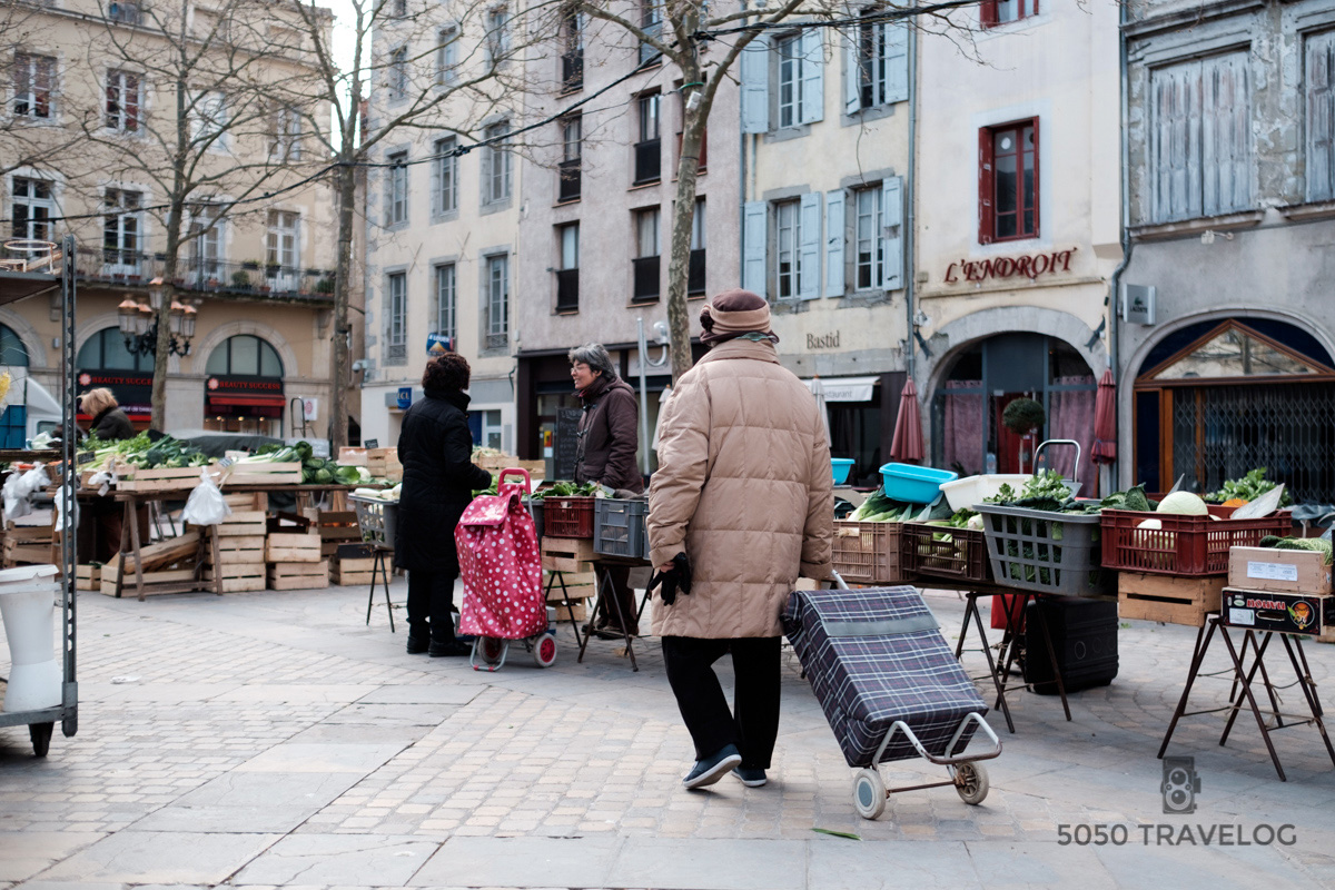 Market at Gambetta Square