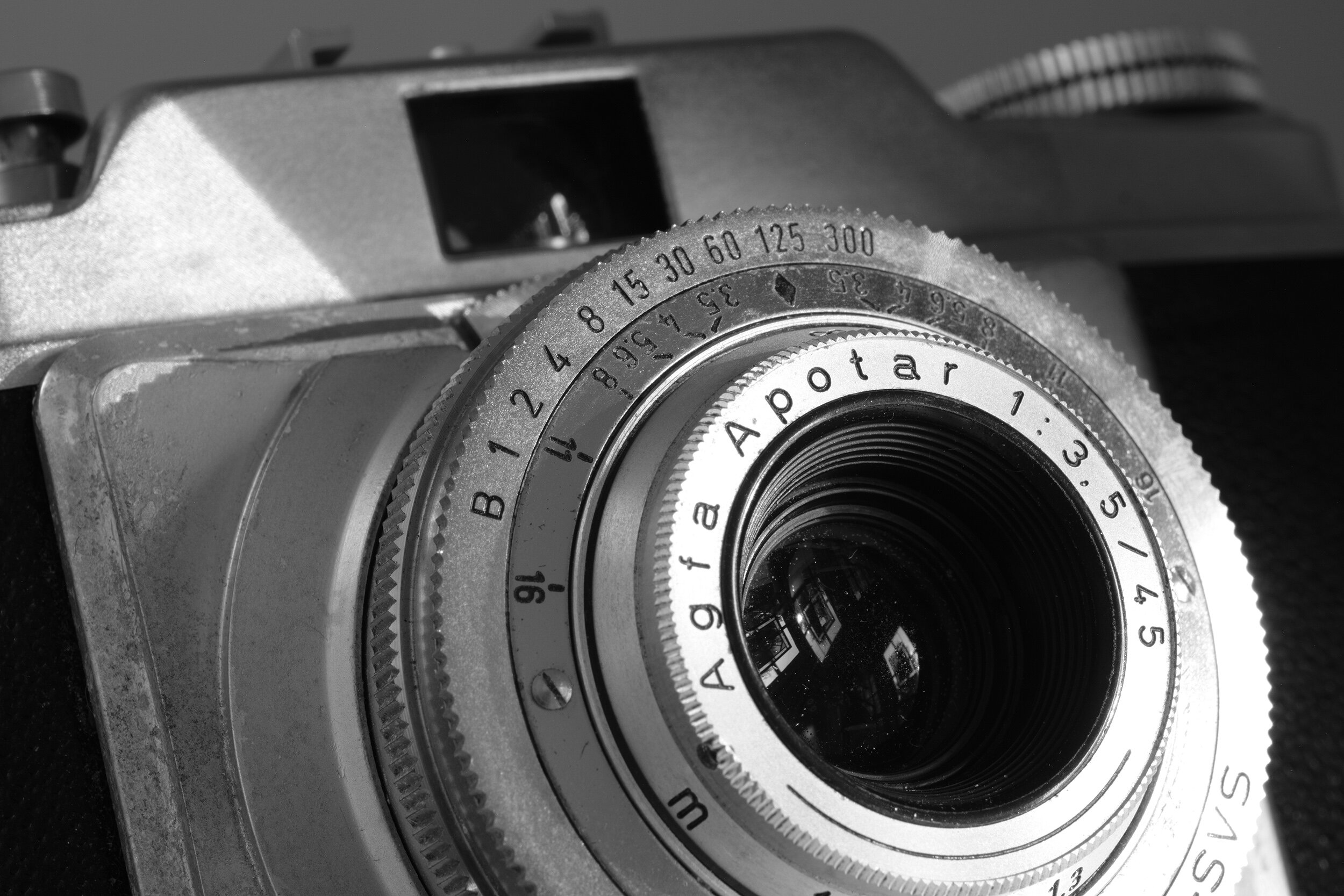 Agfa Agfa Silette-L Version 1 35mm Film Camera Apotar 1:3.5/45 