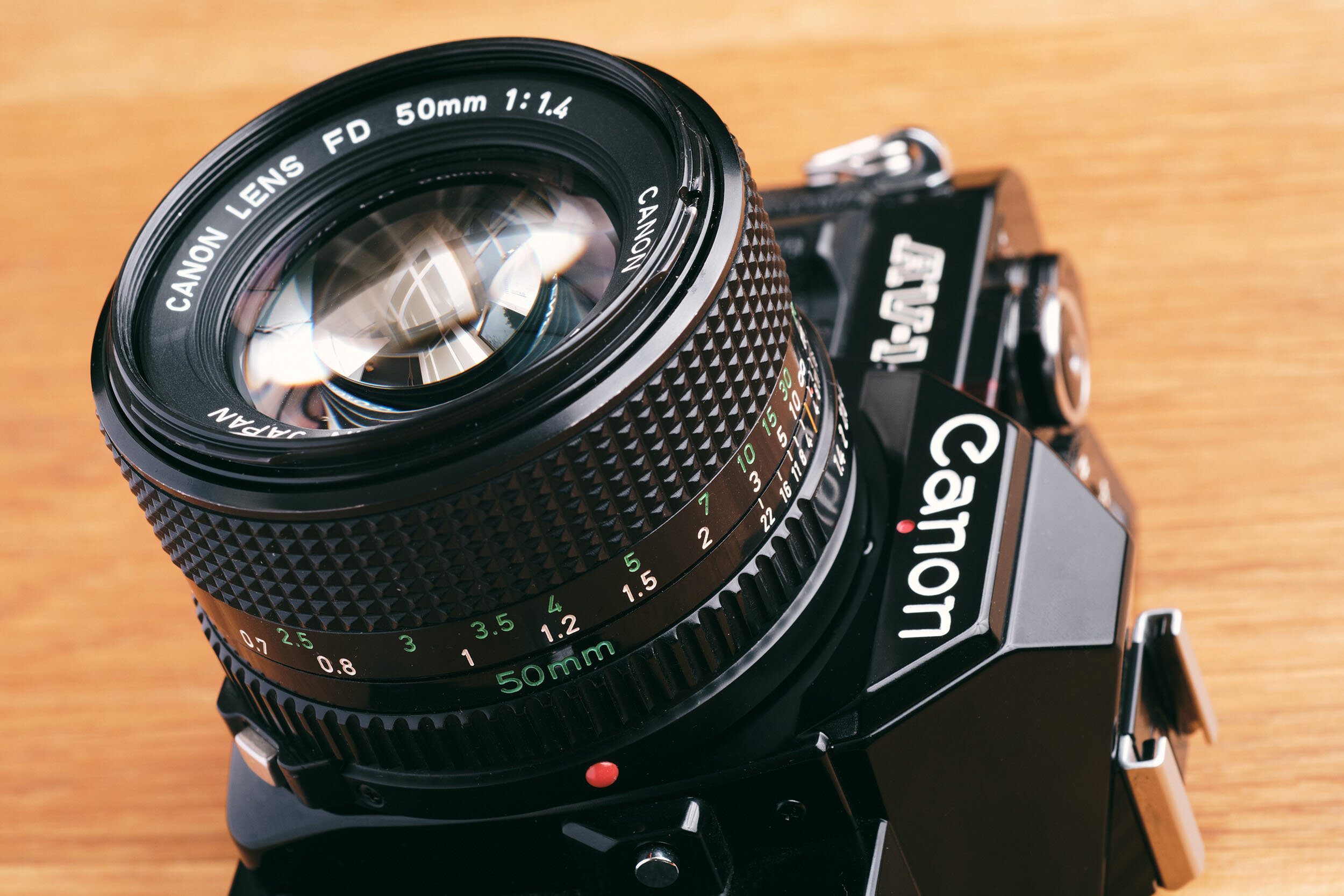 キヤノン F-1 + FD 50mm F1.4 ［ジャンク品］