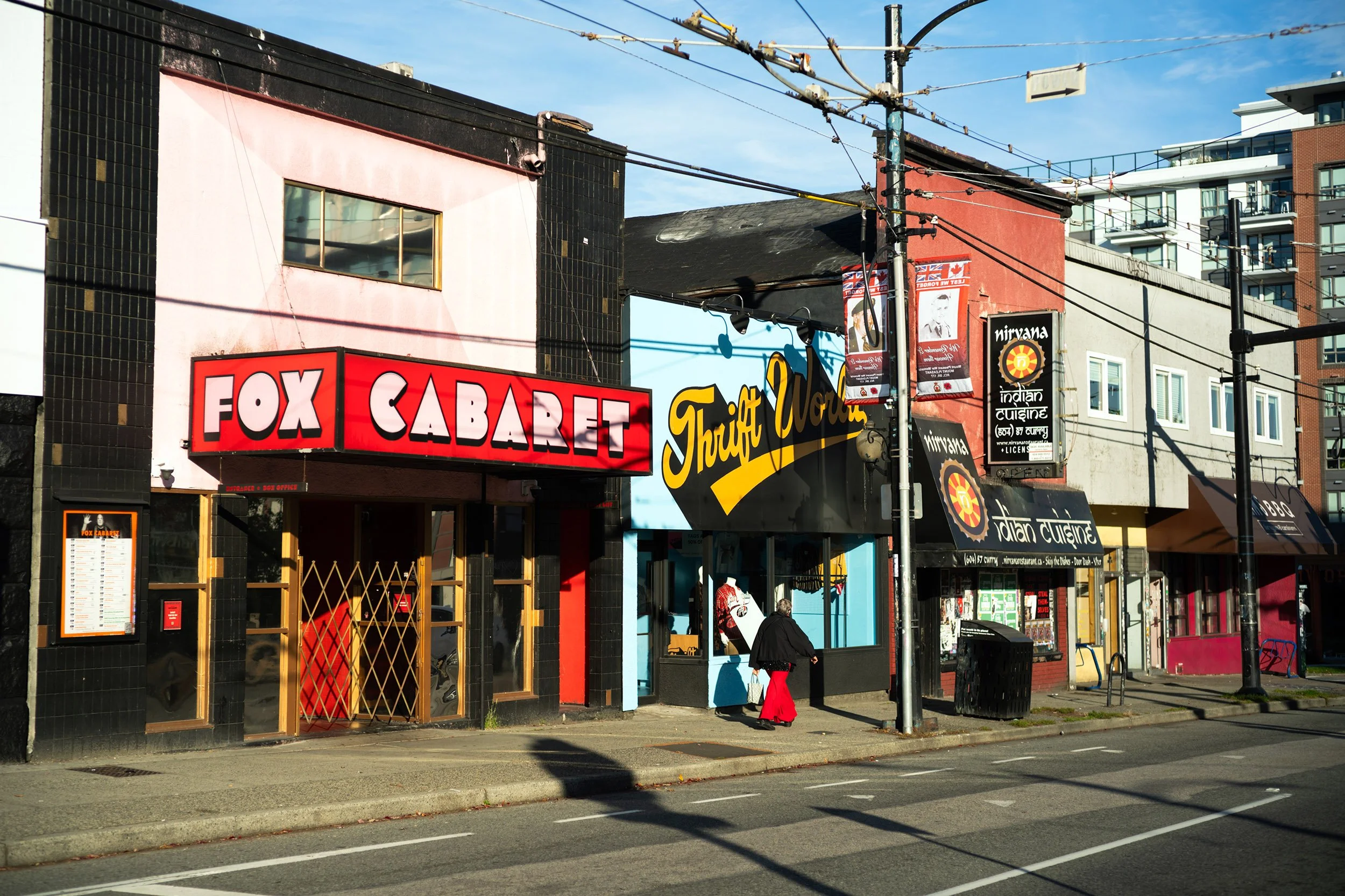Fox Cabaret and Thrift World, Mount Pleasant, Vancouver, October 2026
