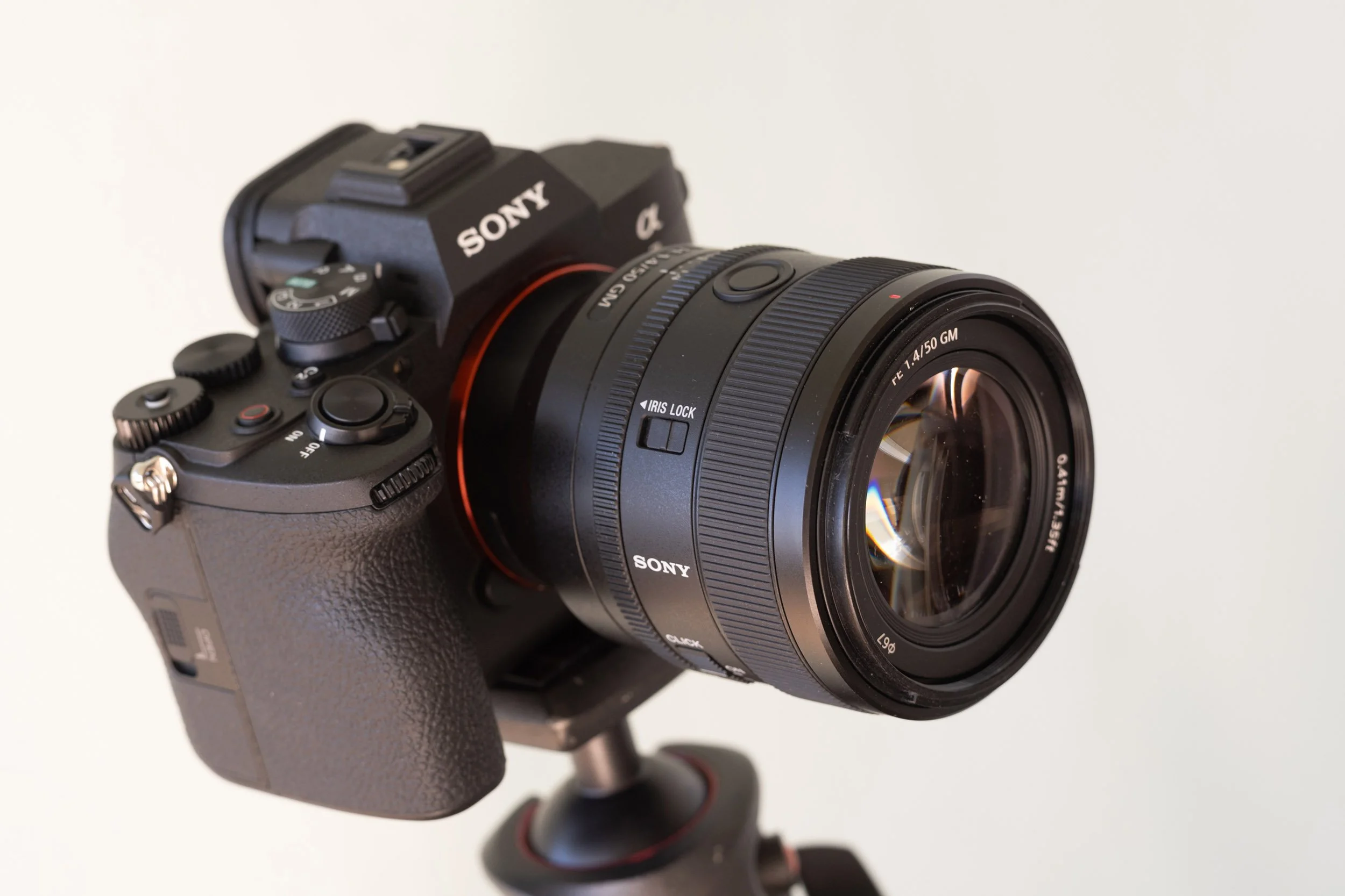 Sony FE 50mm f/1.4 GM and Sony A7 V
