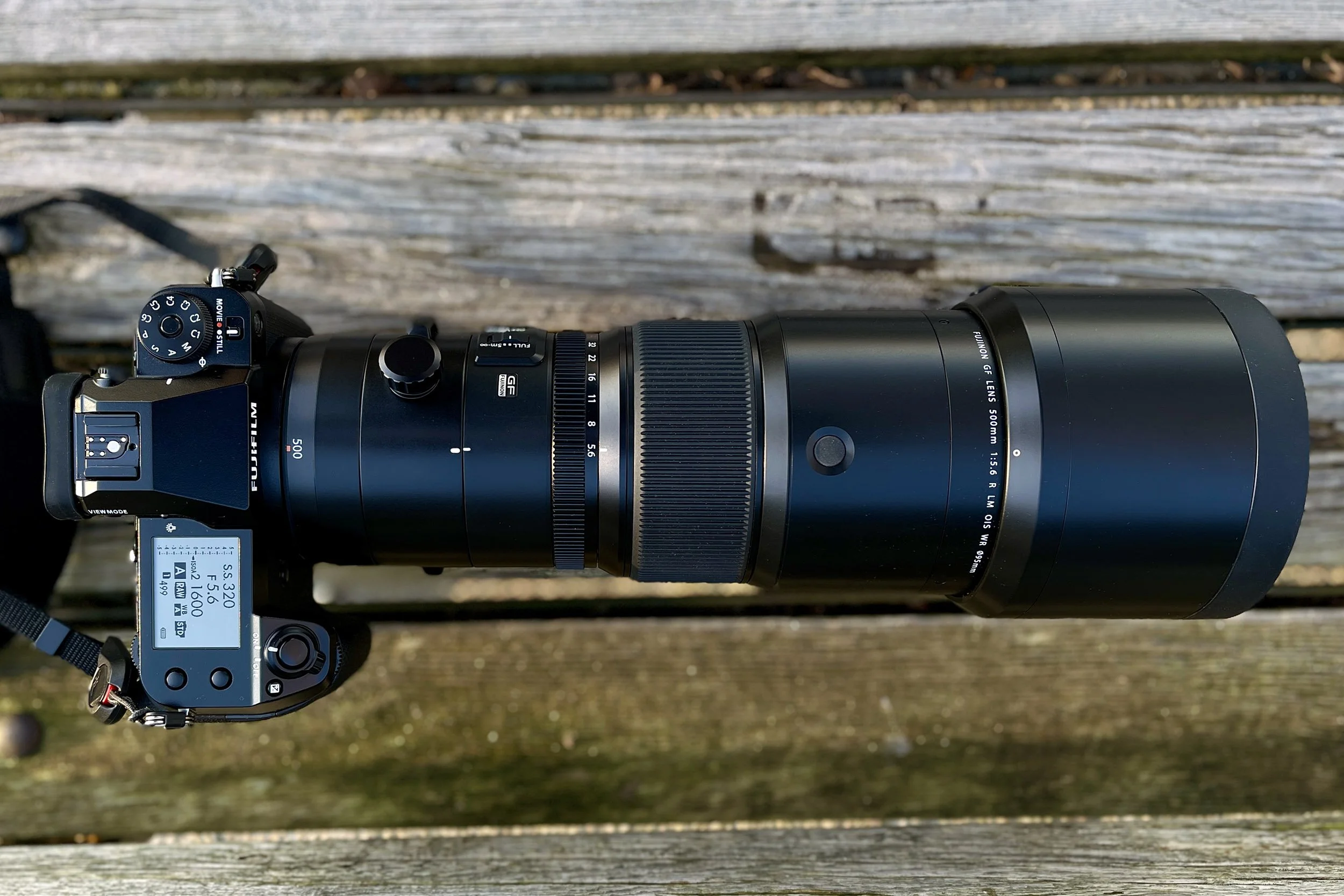 Fujifilm GF 500mm f/5.6 R LM OIS WR and Fujifilm GFX 100S II