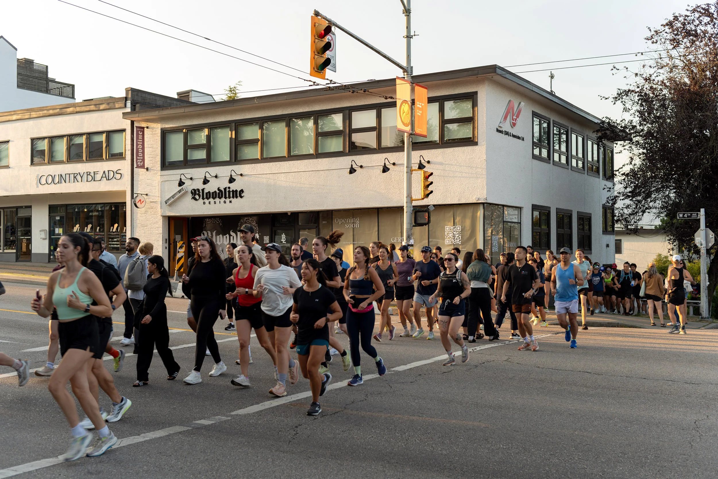 Kits running group, September 12, 2025