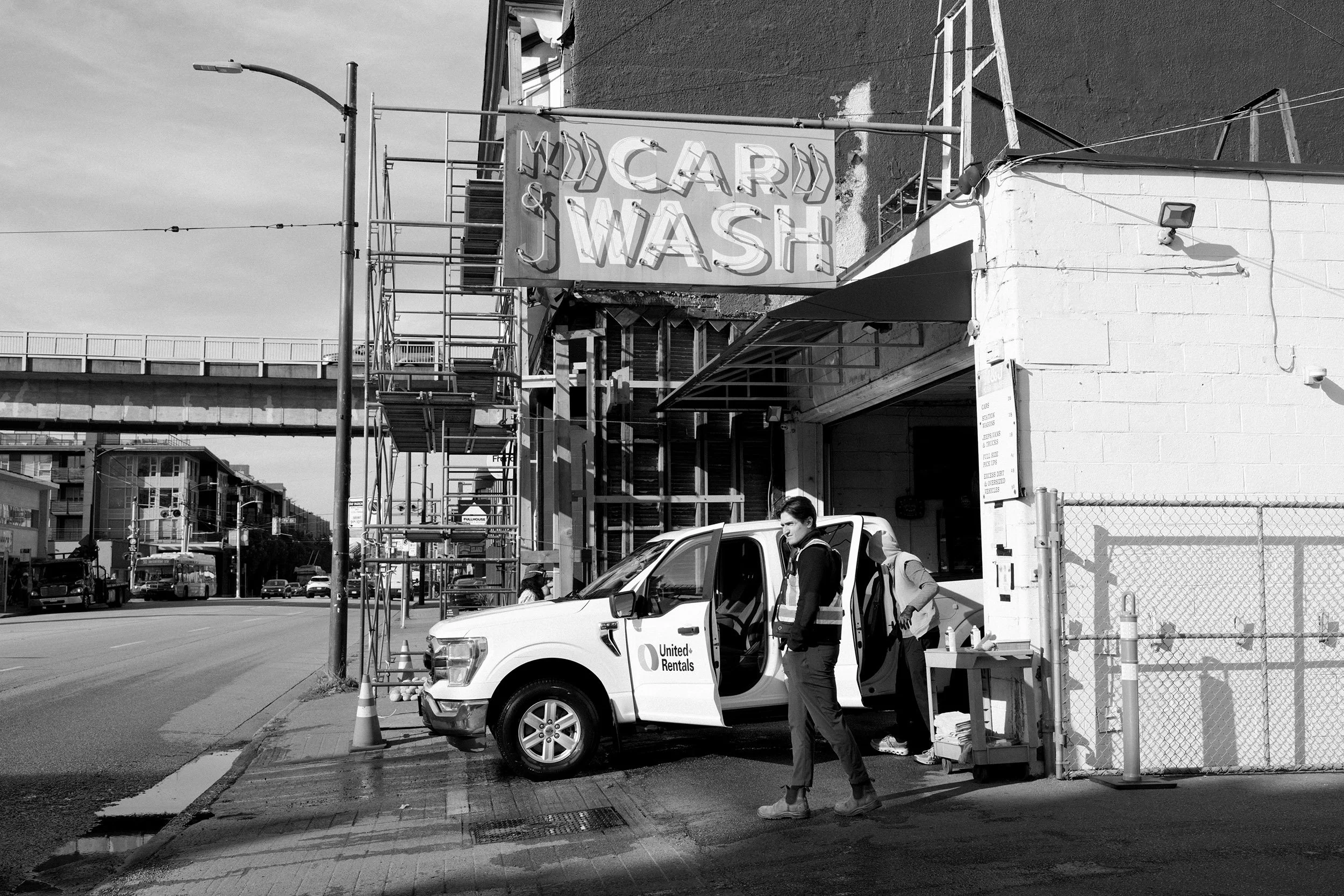 Car wash on West 4th, Vancouver, October 2026
