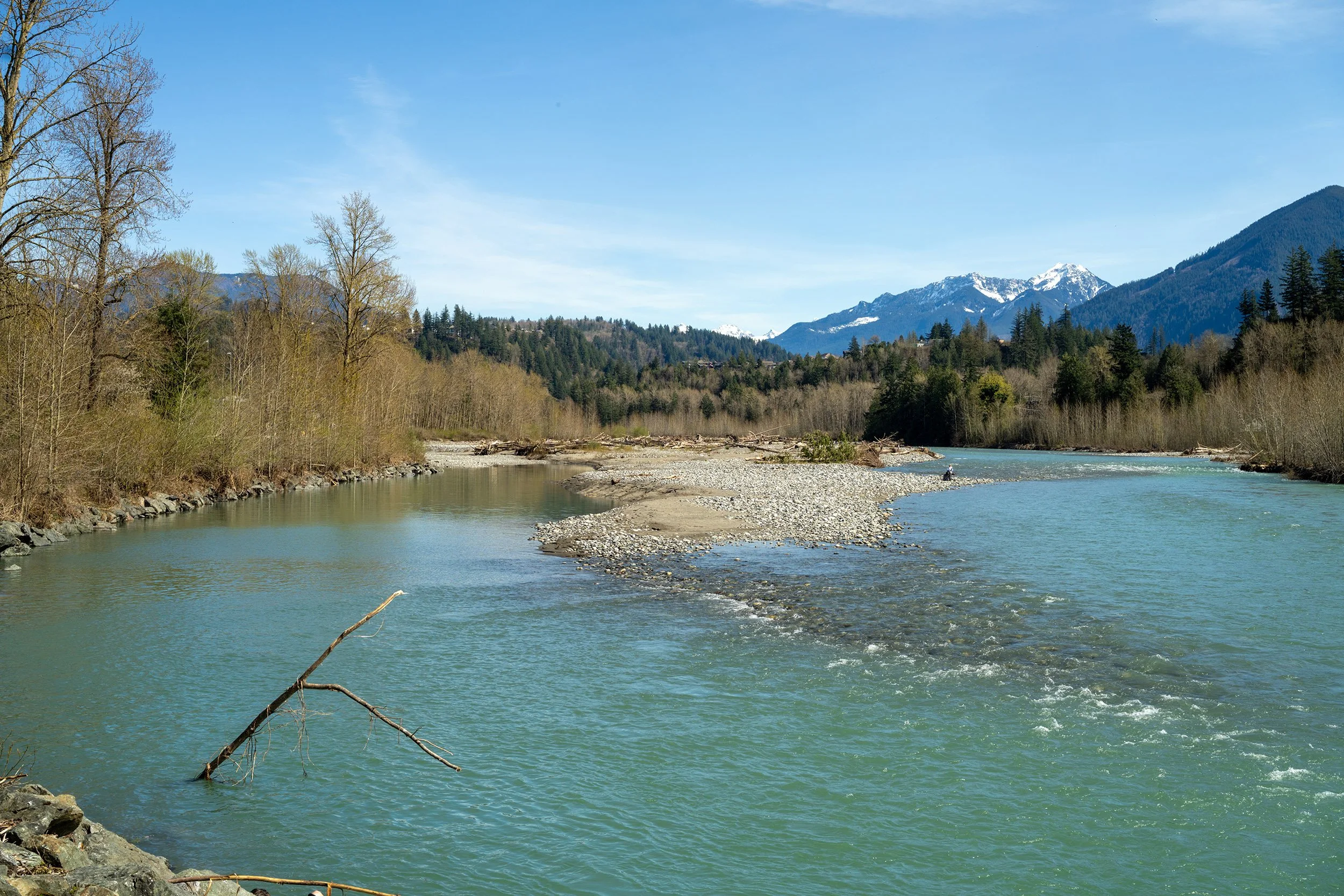 Chilliwack River. Sample image from a Sony FE 40mm f/2.5 G and Sony A7R V