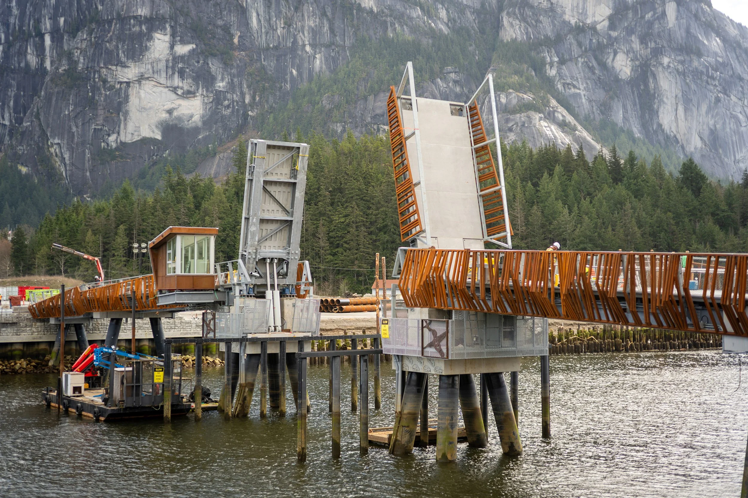 Walking bridge in Squamish