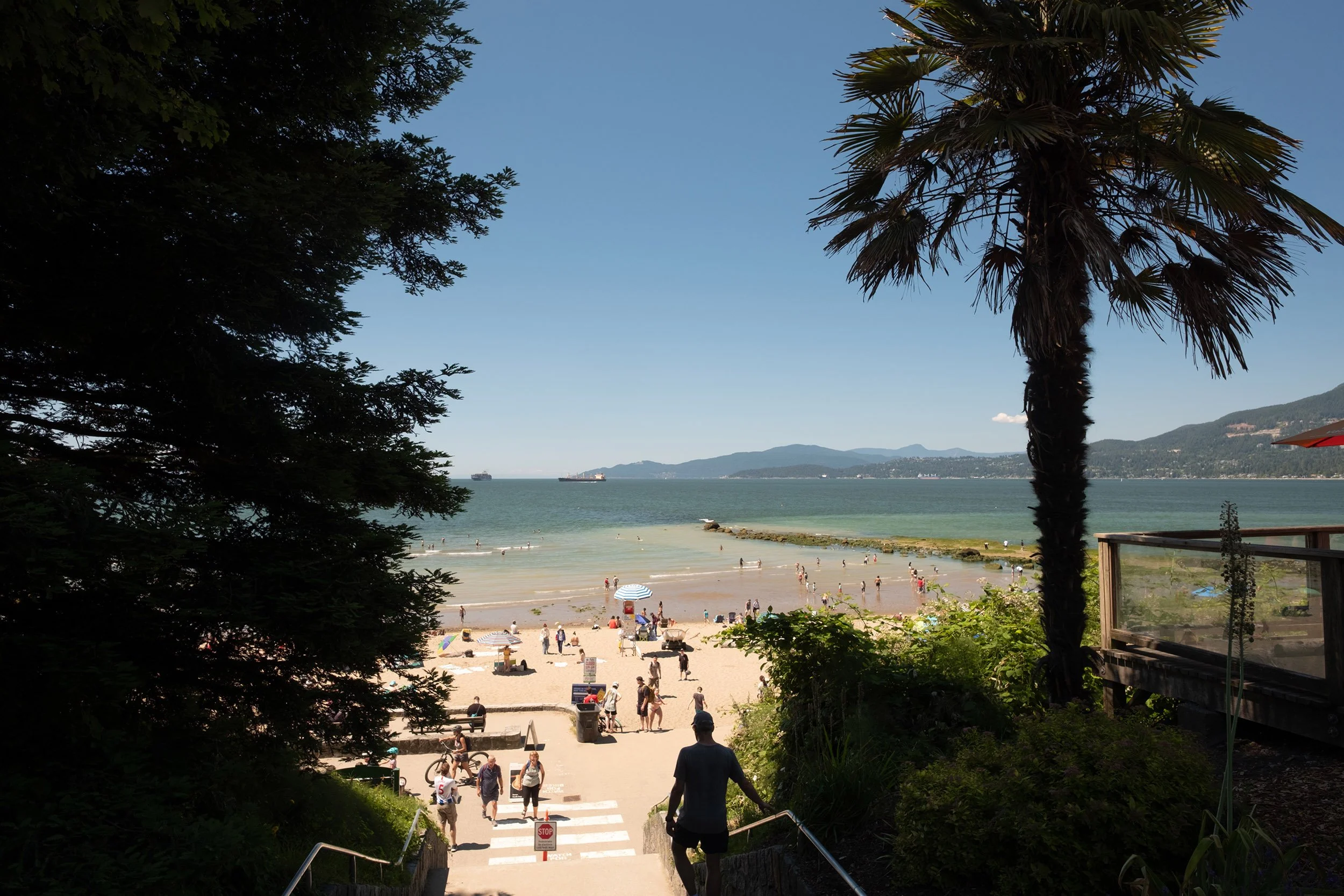 Third Beach in Vancouver, June 30, 2025