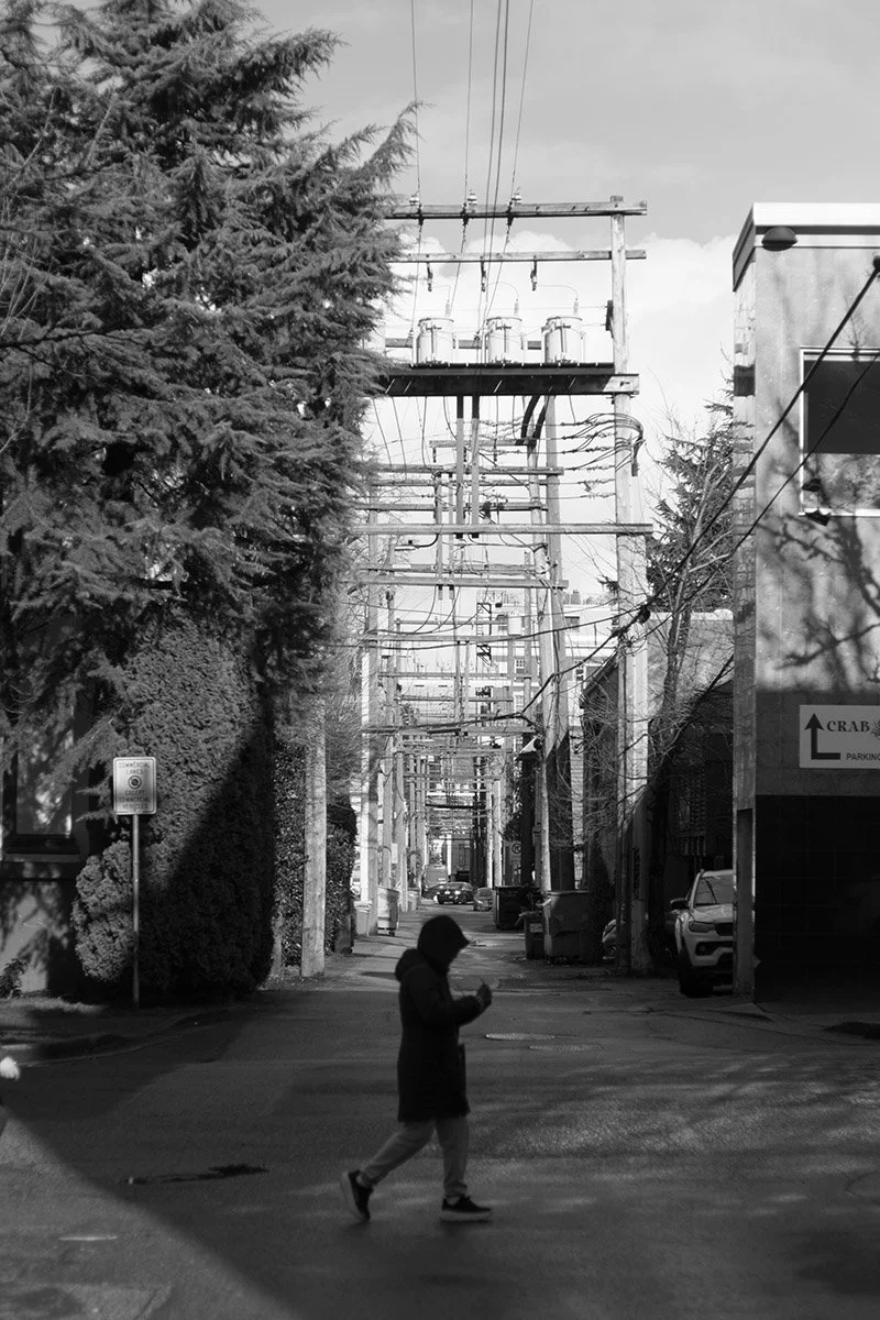 A Vancouver back alley near Granville Street