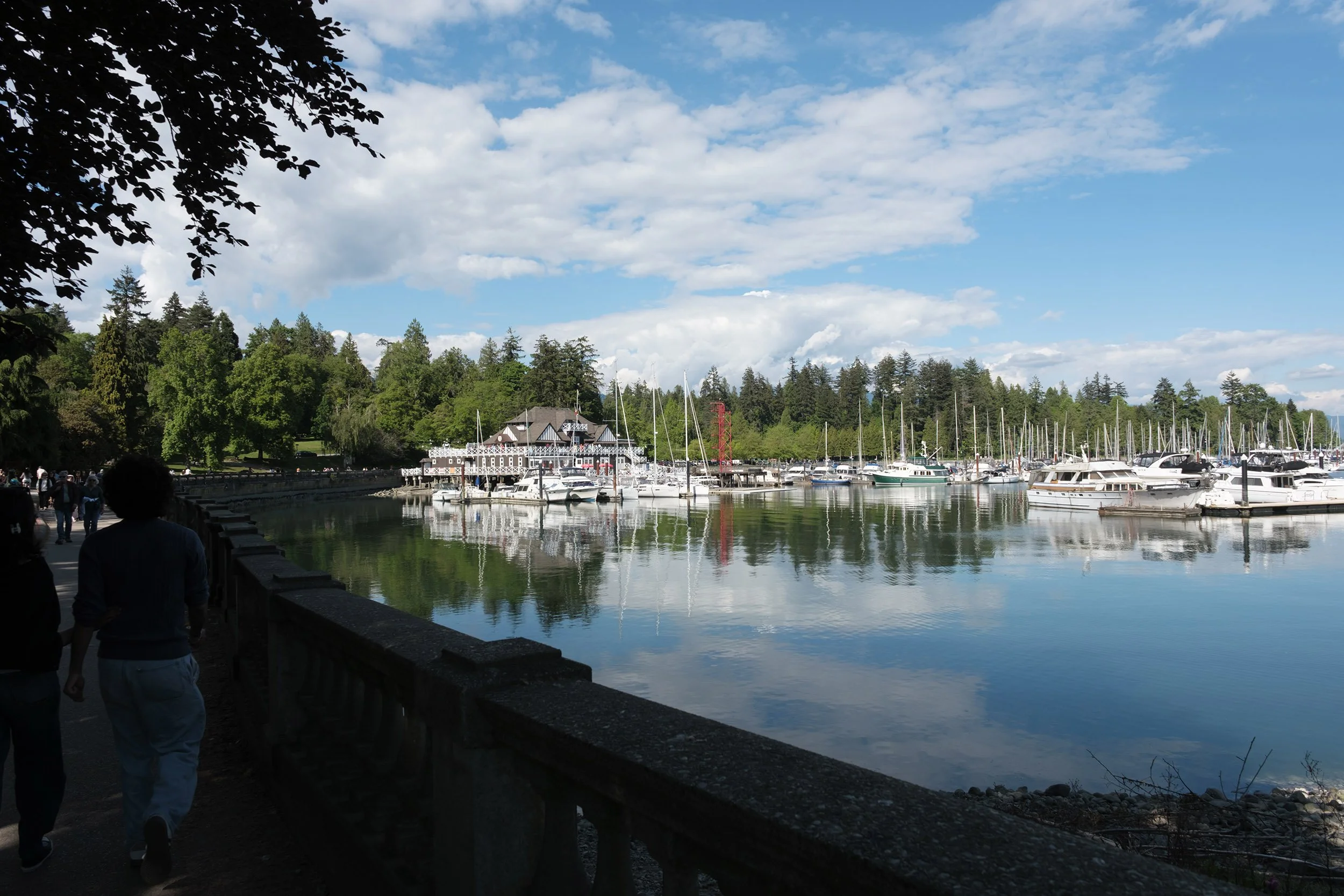 Coal Harbour and the Rowing Club in Vancouver. Sample image from a Fujifilm XF 16-50mm f/2.8-4.8 R LM WR and Fujifilm X-T50