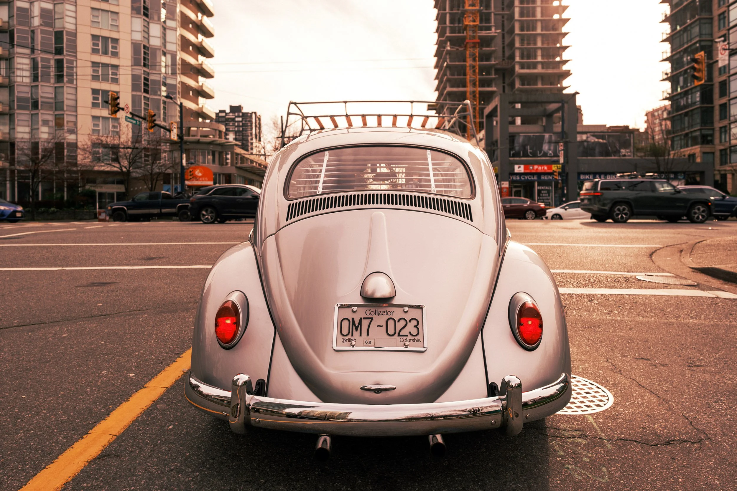 An old collector VW beetle, March 2026