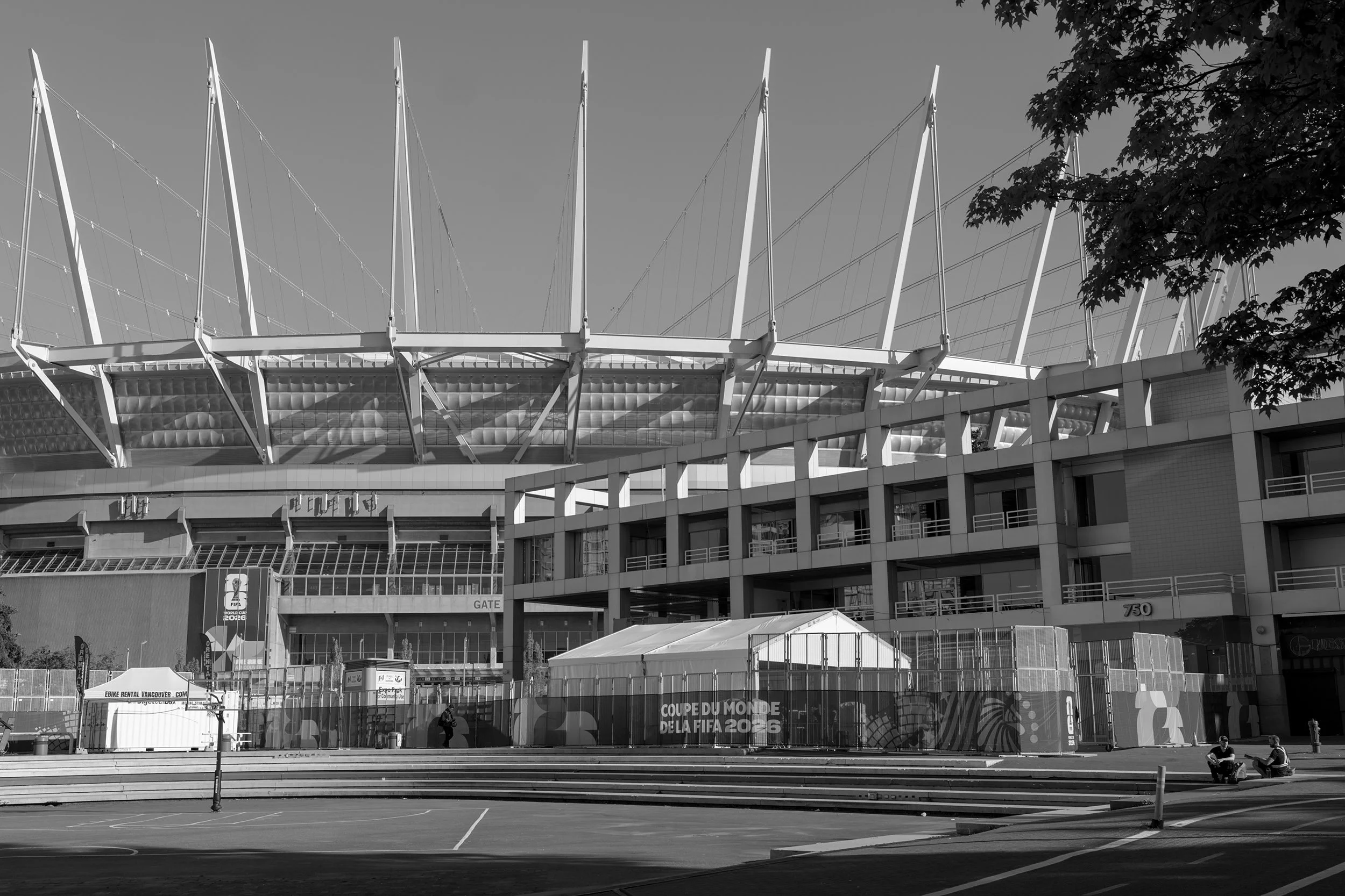 BC Place before the World Cup