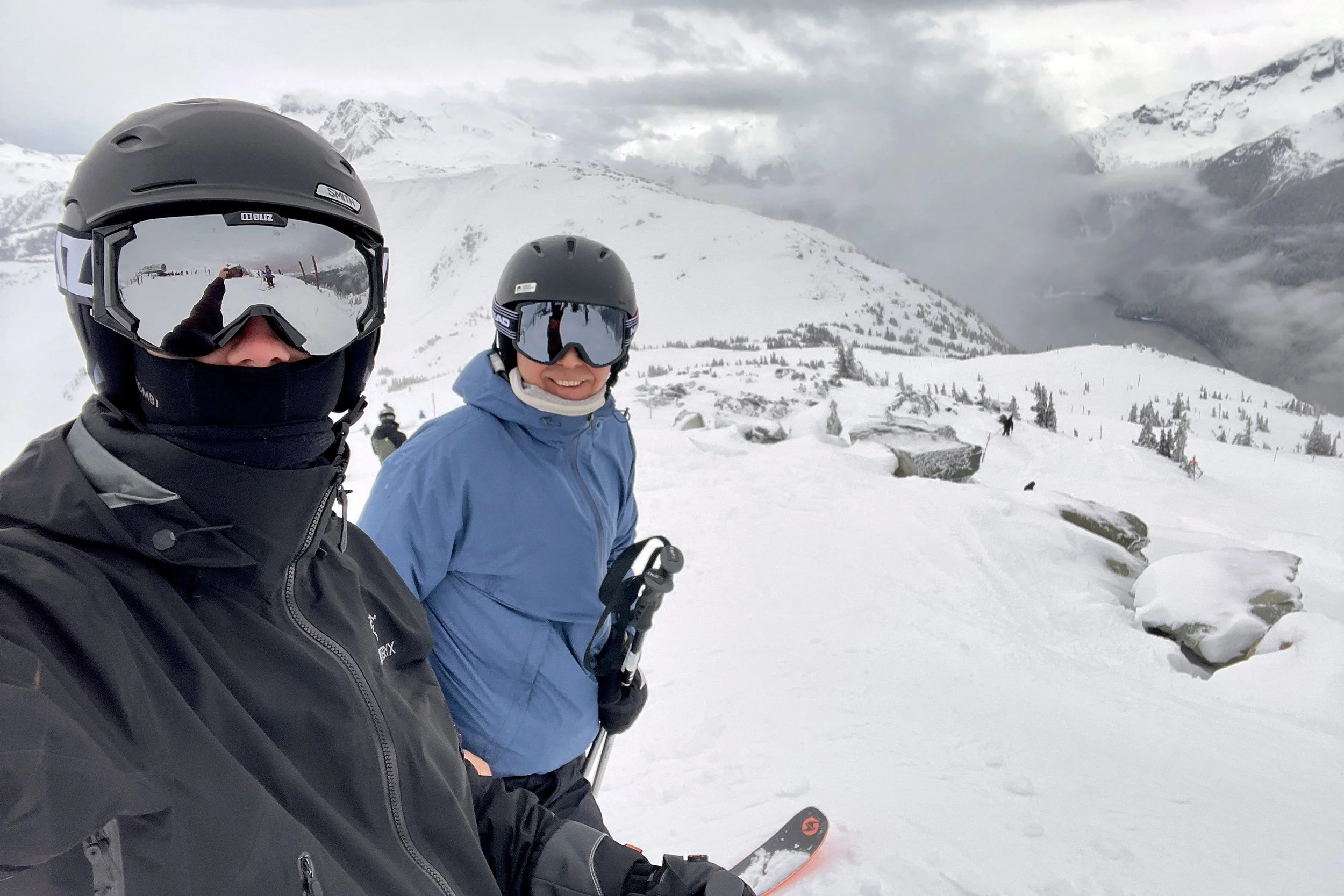 Simon Morten skiing Whistler, February 13, 2026