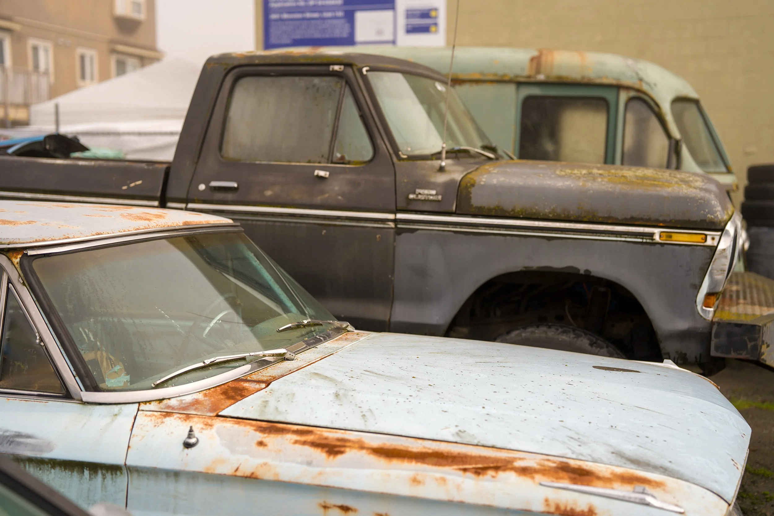 Old cars in Steveston,BC. Sample image from a Sony A7 V and Sony FE 50mm f/1.4 GM.
