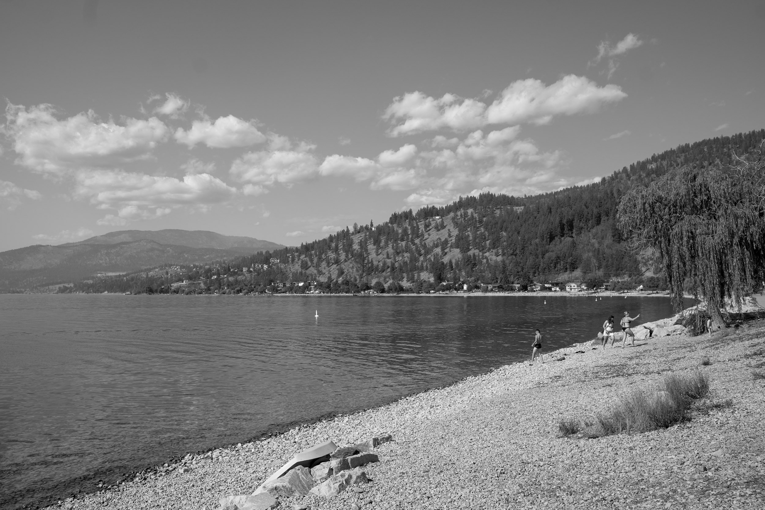 Okanagan Lake at Peachland, July 2026