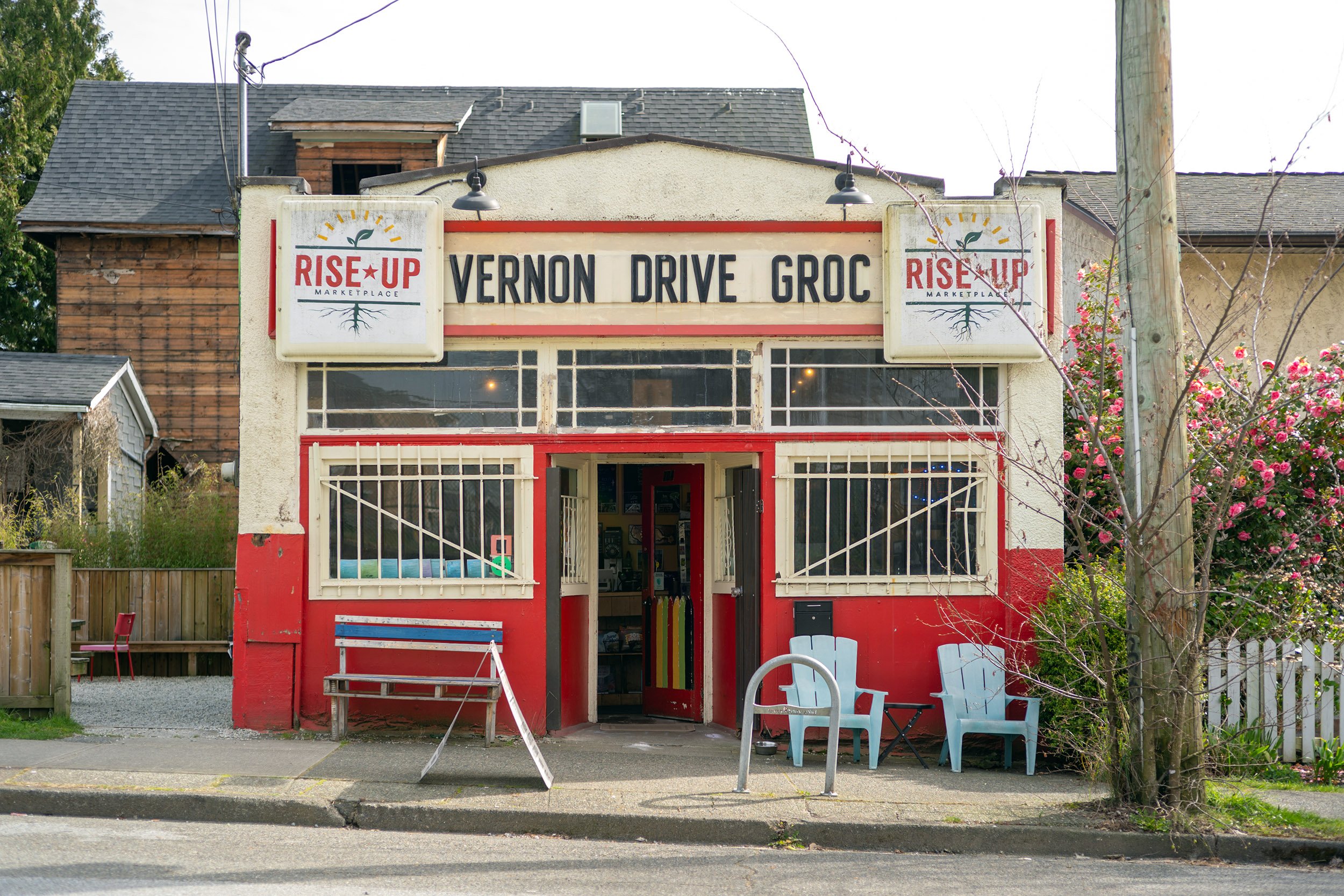 Vernon Drive Grocery store in Strathcona, Vancouver.