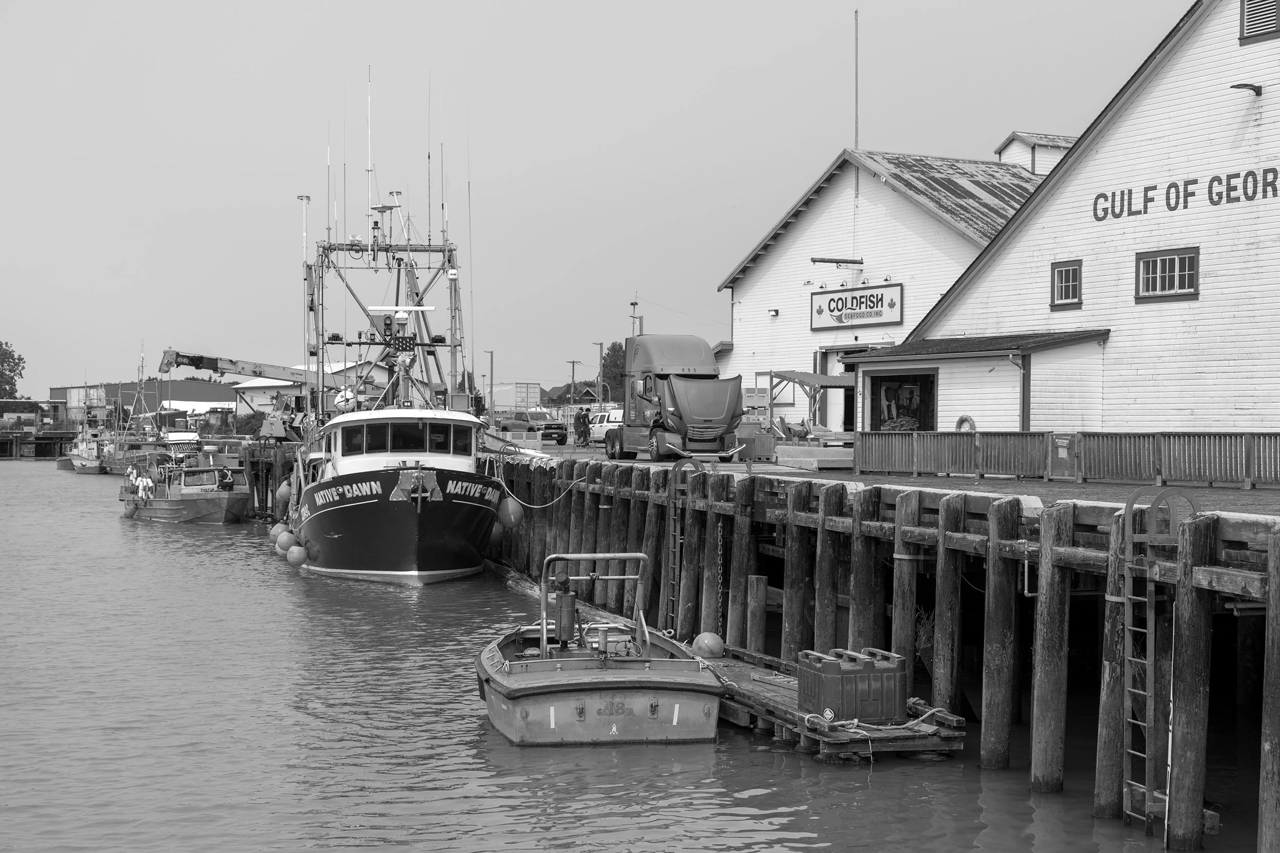 Steveston Harbour. Sample image from a Sony A7R VI and Sony FE 24-70mm f/2.8 GM II