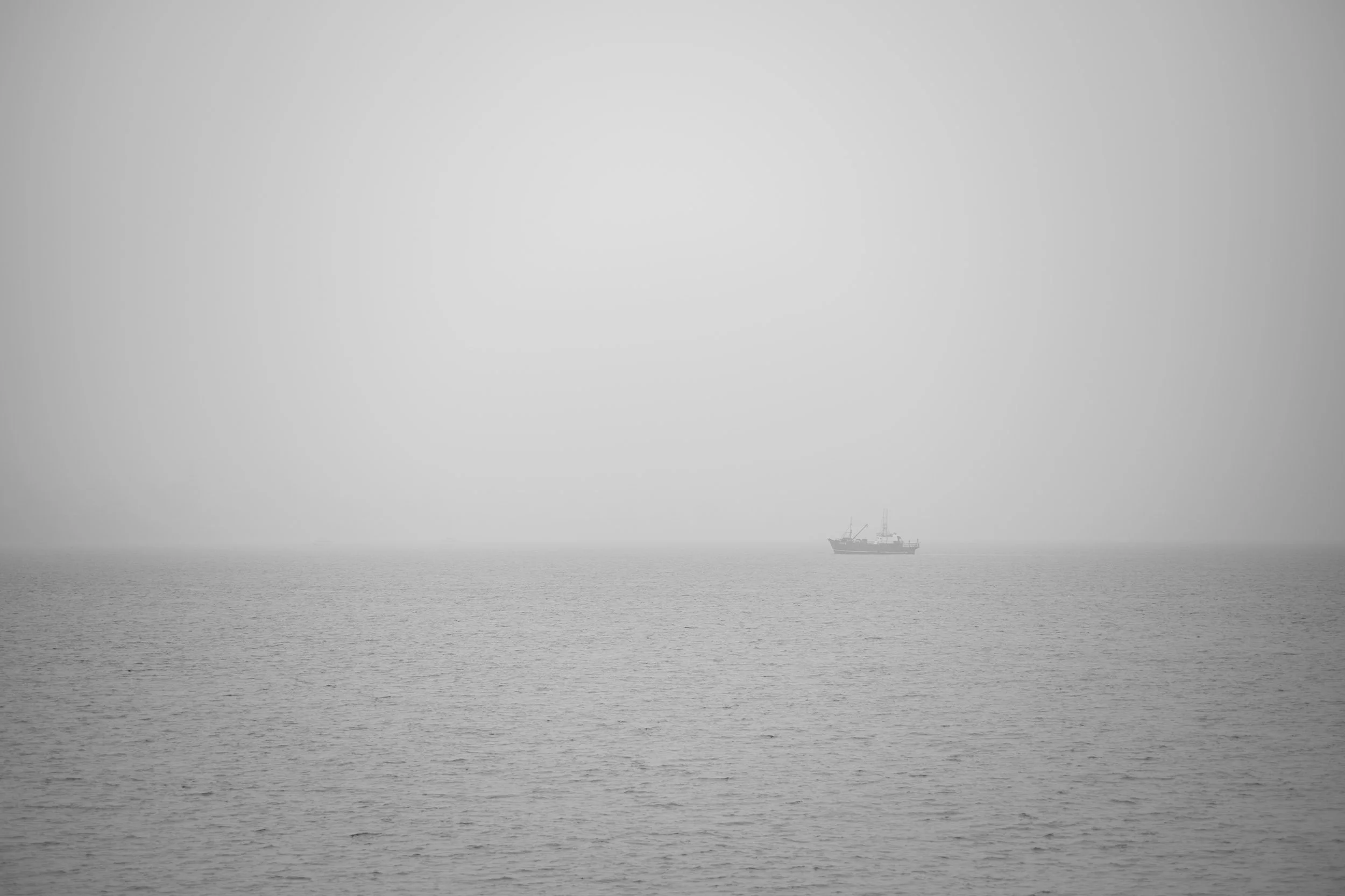 Snow at English Bay on February 18th, 2026