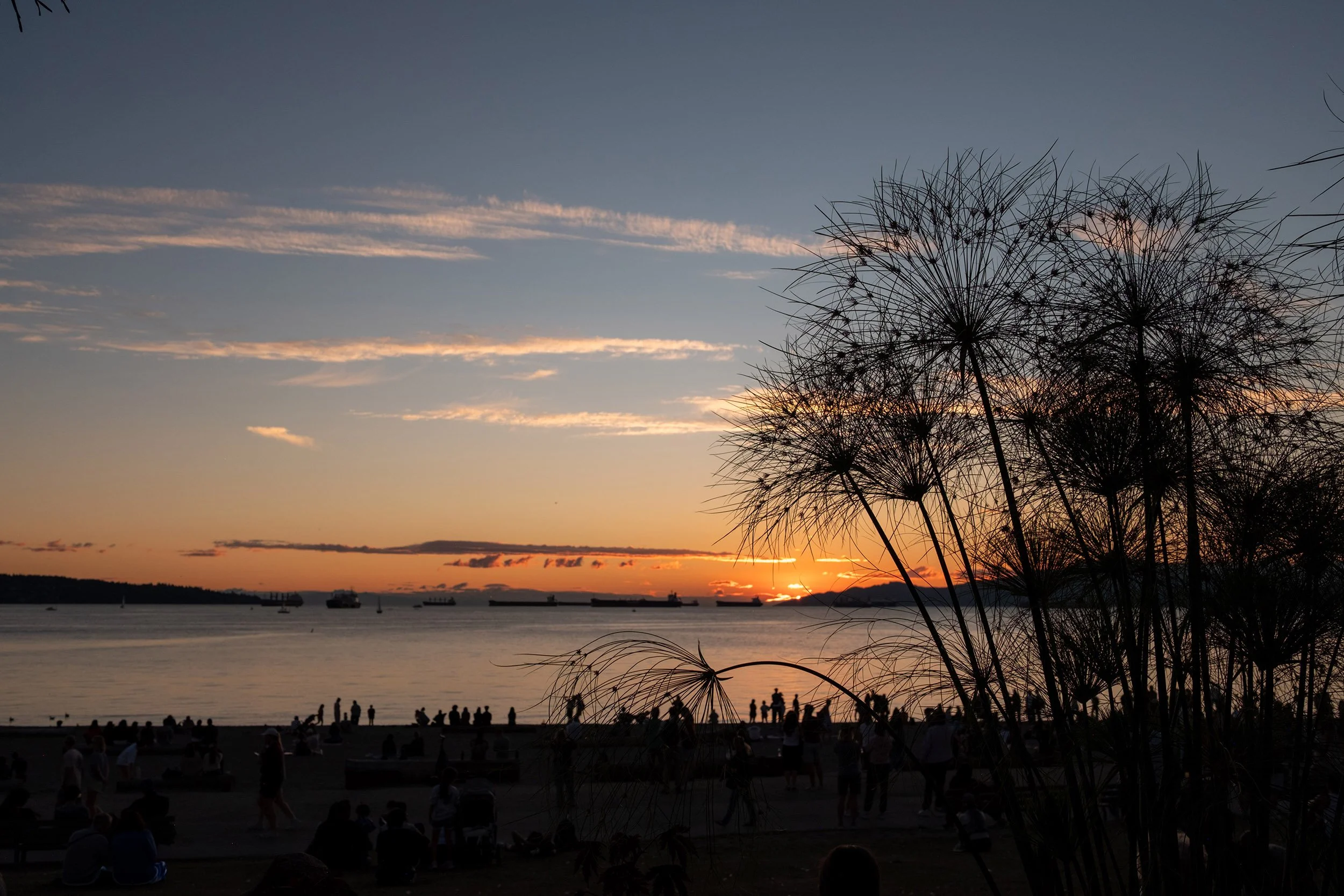 English Bay sunset, Summer 2026