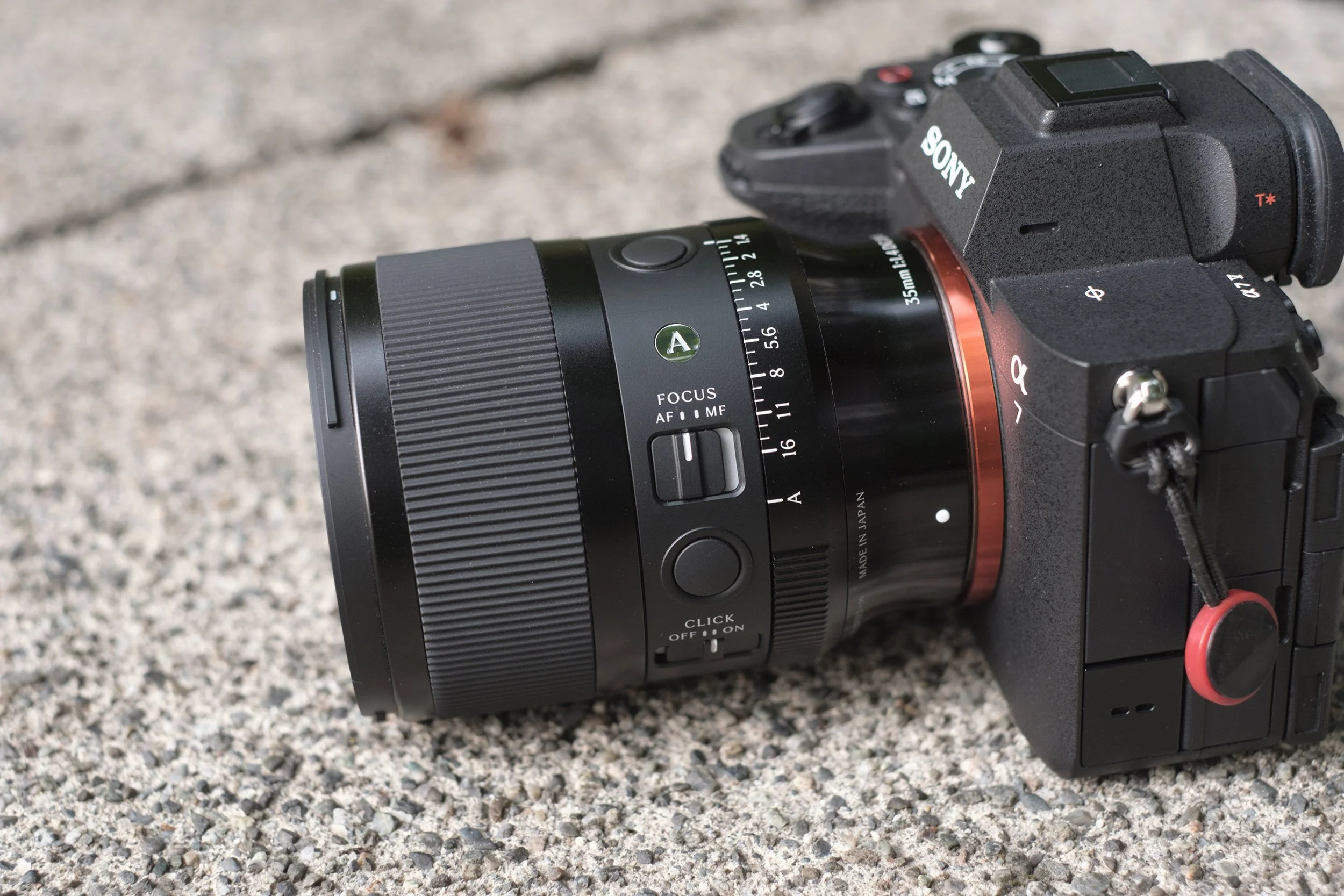 Sigma 35mm f/1.4 DG II Art and Sony A7V