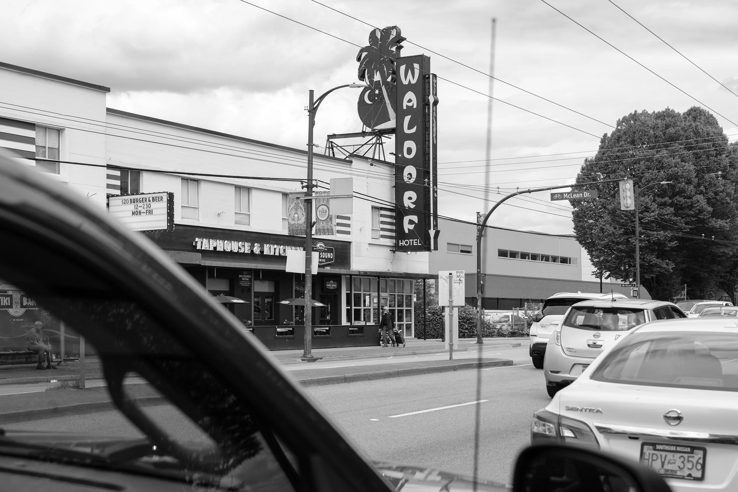 Waldorf Hotel, Vancouver. Sample image from a Fujifilm XF 16-50mm f/2.8-4.8 R LM WR and Fujifilm X-T50.