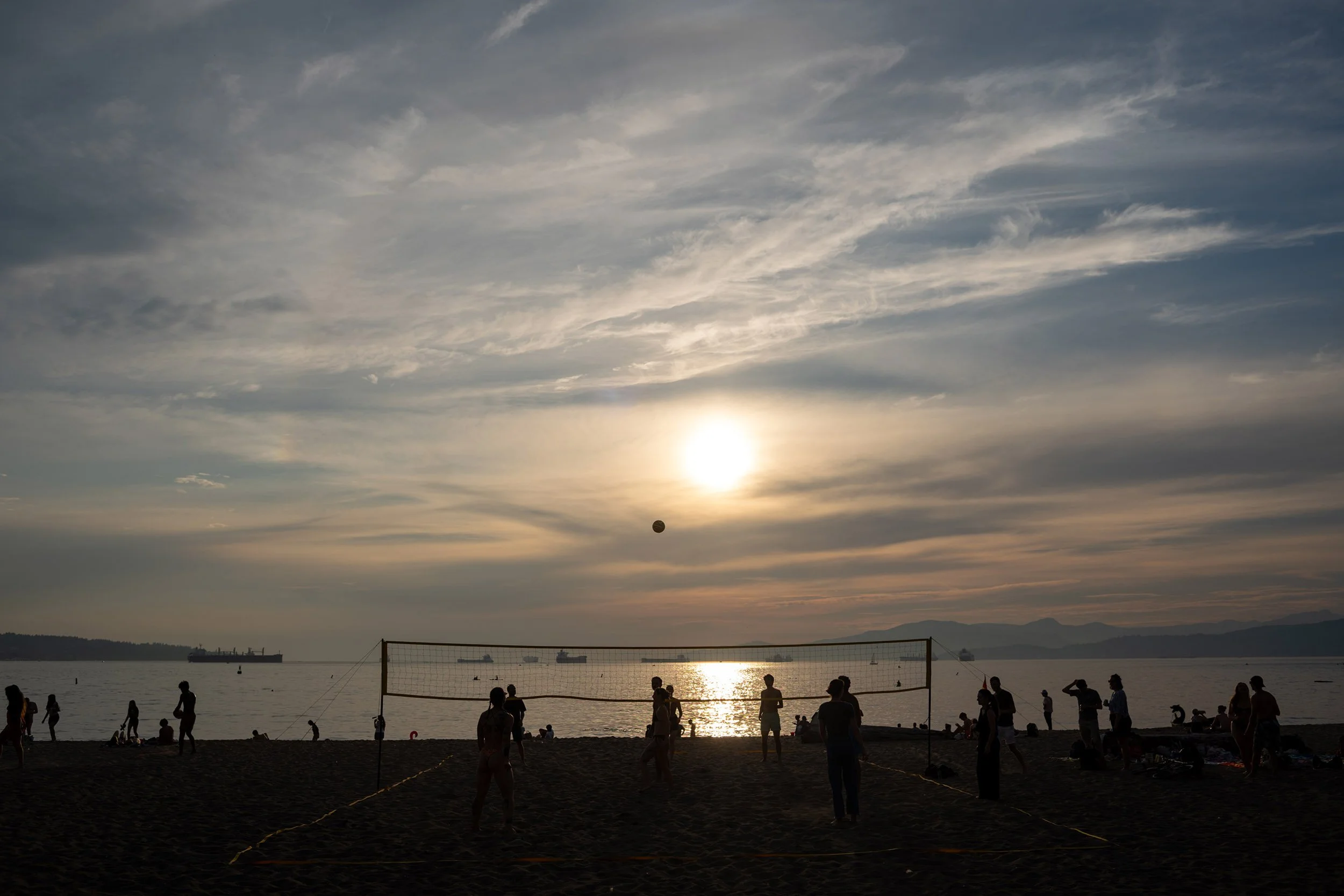 Beach Volleyball at English Bay in Vancouver, July 2026