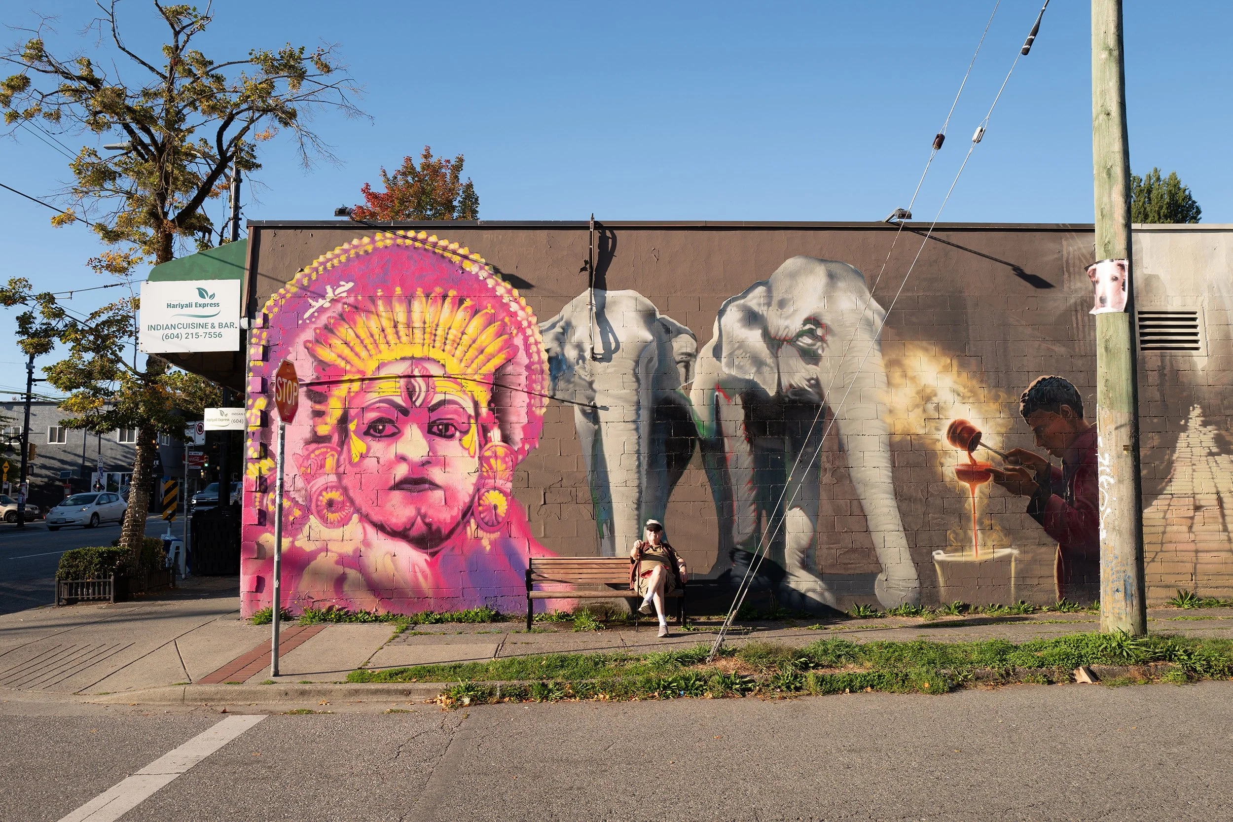 Mural along Commercial Drive in Vancouver. Sample image from a Leica Q Typ 116.