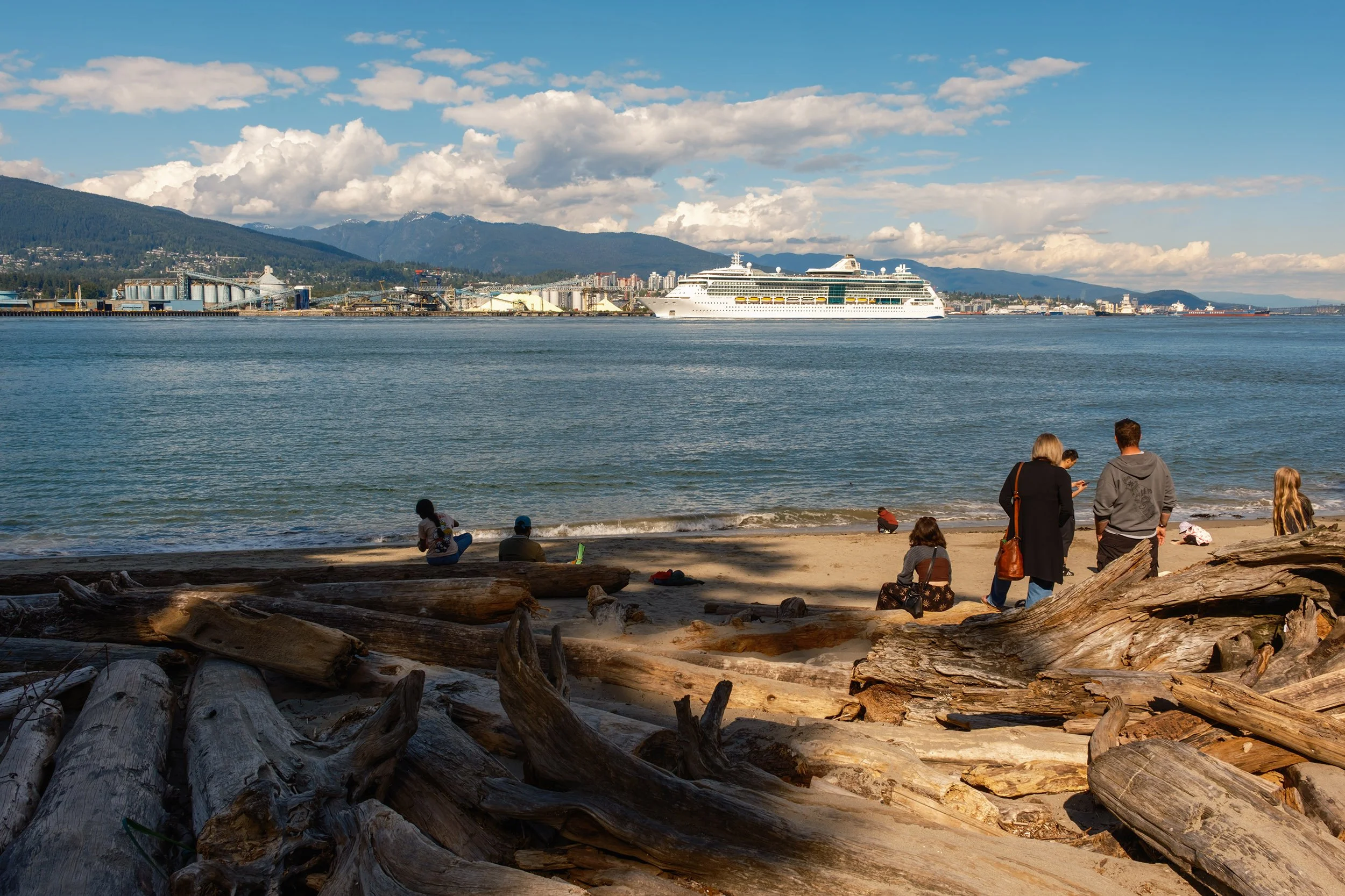 View from the Stanley Park Seawall towards Burrard Inlet and North Vancouver. Sample image from a Fujifilm XF 16-50mm f/2.8-4.8 R LM WR and Fujifilm X-T50