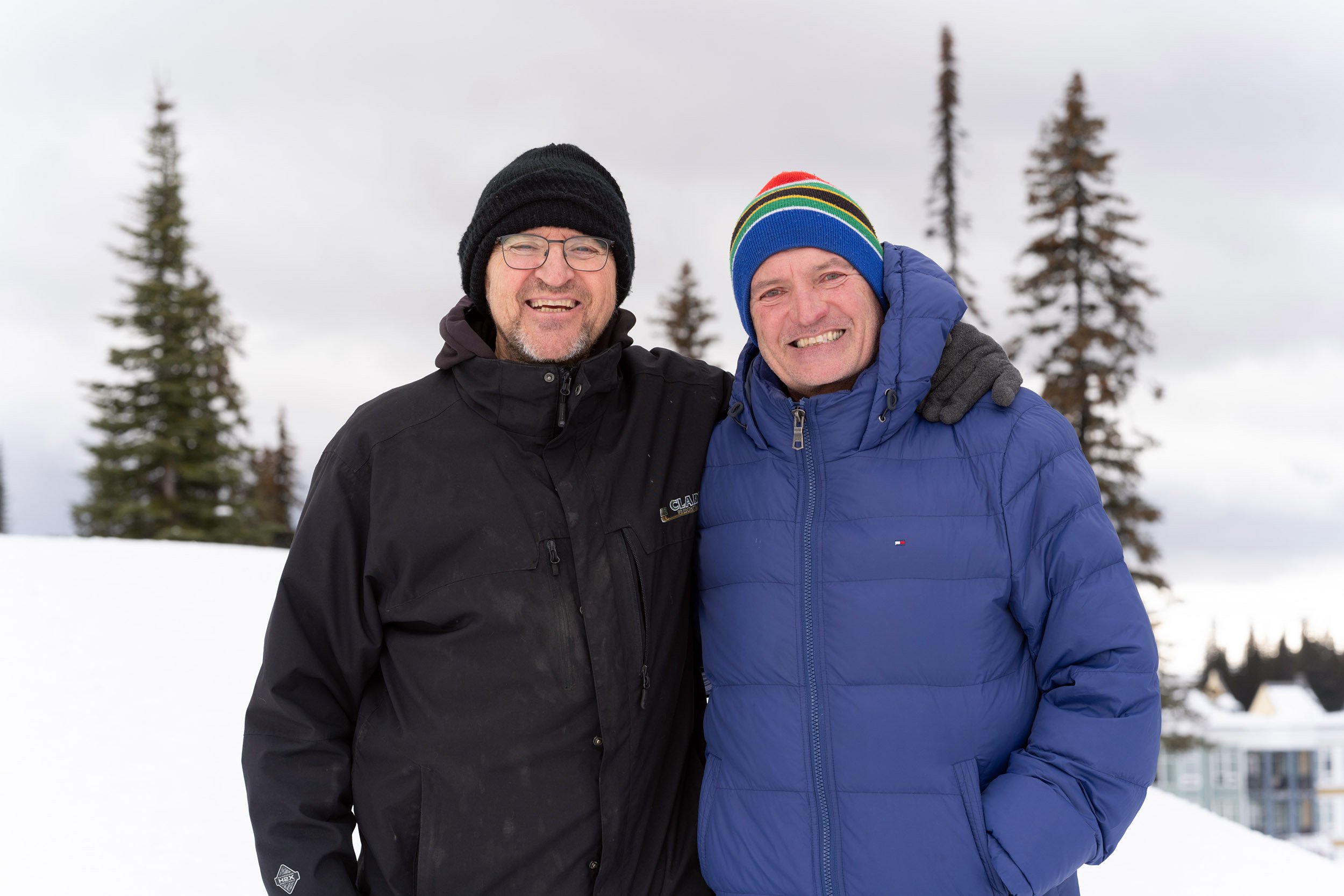 Philippe and JC at Silver Star Mountain