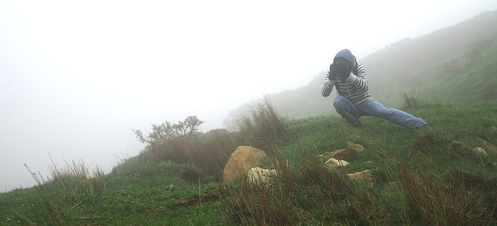 Captured while chasing the sun to a remote mountain top during a shoot for his upcoming photography book.