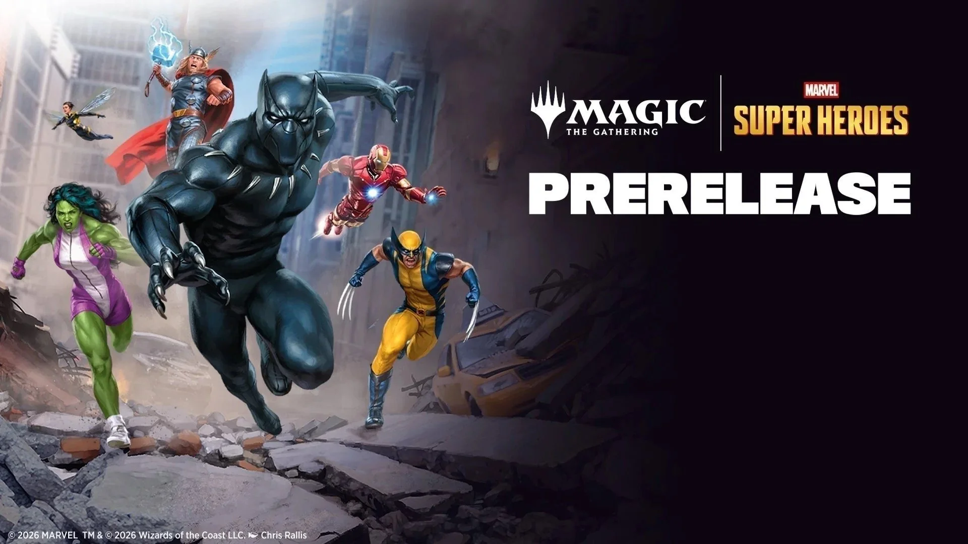 PRERELEASE ASSEMBLE! MTG Marvel Prerelease Weekend is here!