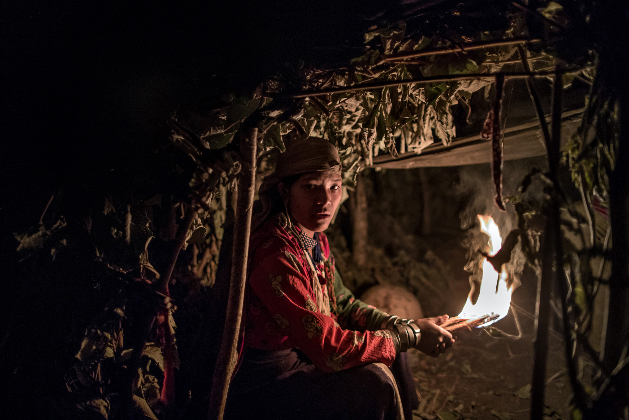 Fire is our only friend in the fearful darkness