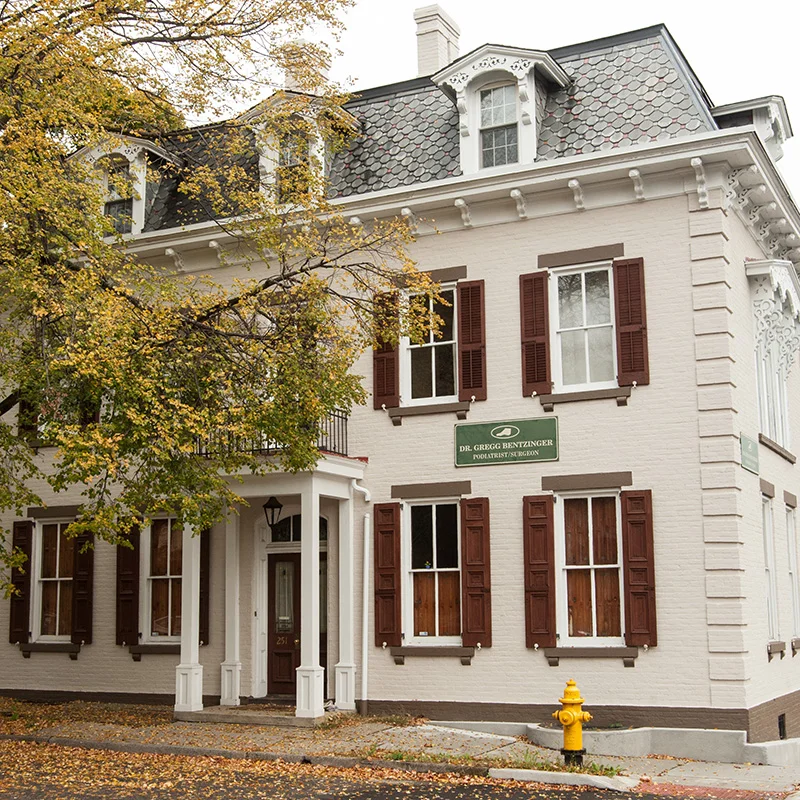 Dr. Spears' mother practiced medicine from this building in Bethlehem, PA