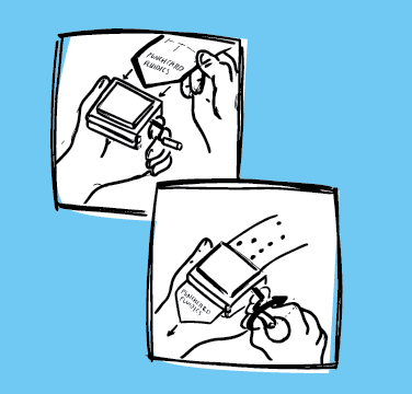 Redesigned use-flow of device after observation