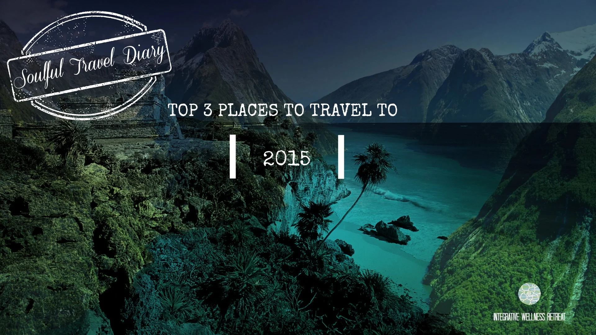 TOP 3 PLACES TO TRAVEL TO