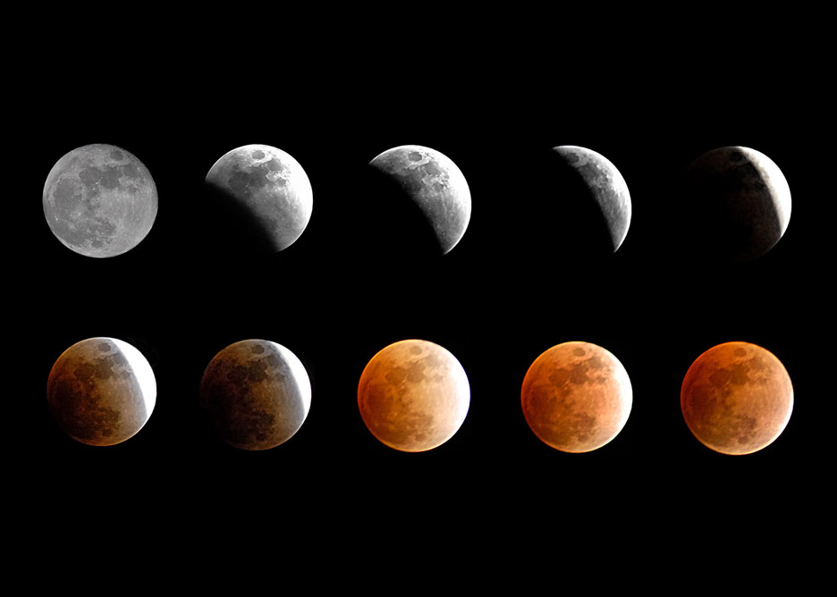 Lunar eclipse, 2008.