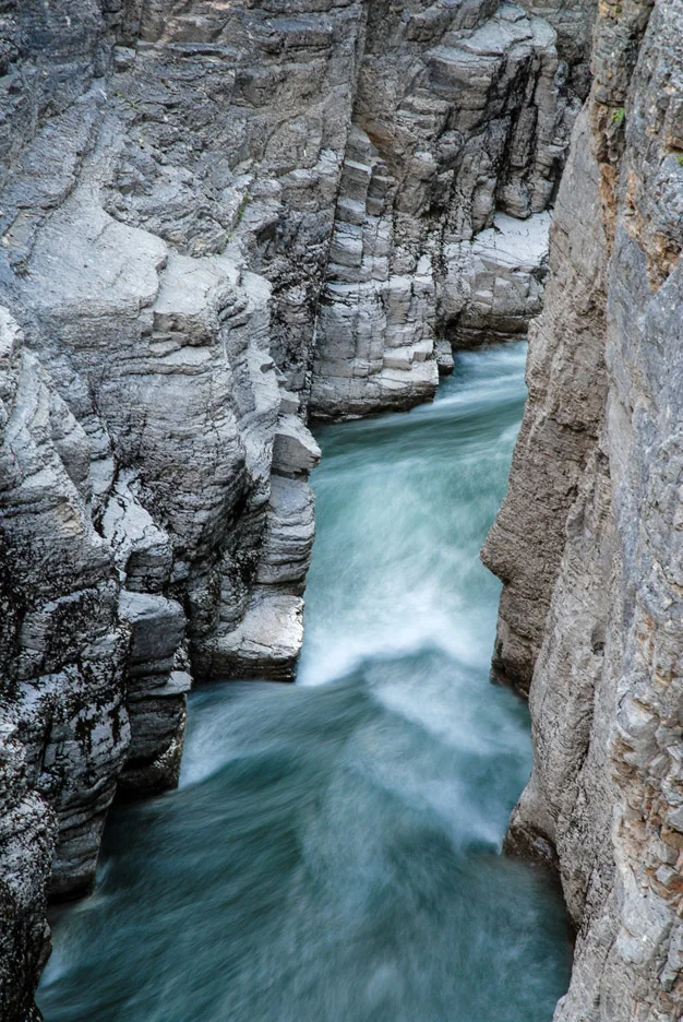  Through a millennia of mountain runoff coming into the South Fork of the Flathead River, rising and falling of water has carved great canyons resonating the artistry of nature. South Fork of the Flathead River, 2007 
