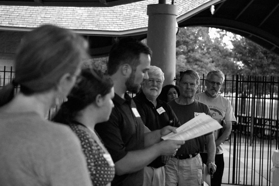 The Brain Injury Association of Minnesota recognizes its volunteers at an awards ceremony at Como Park in St. Paul, Minn., on August 24, 2011. Greg Schaffner and my dad were acknowledged for their efforts in continually giving a presentation on the affects of stroke and building a boat as part of stroke recovery while volunteering for the non-profit. 