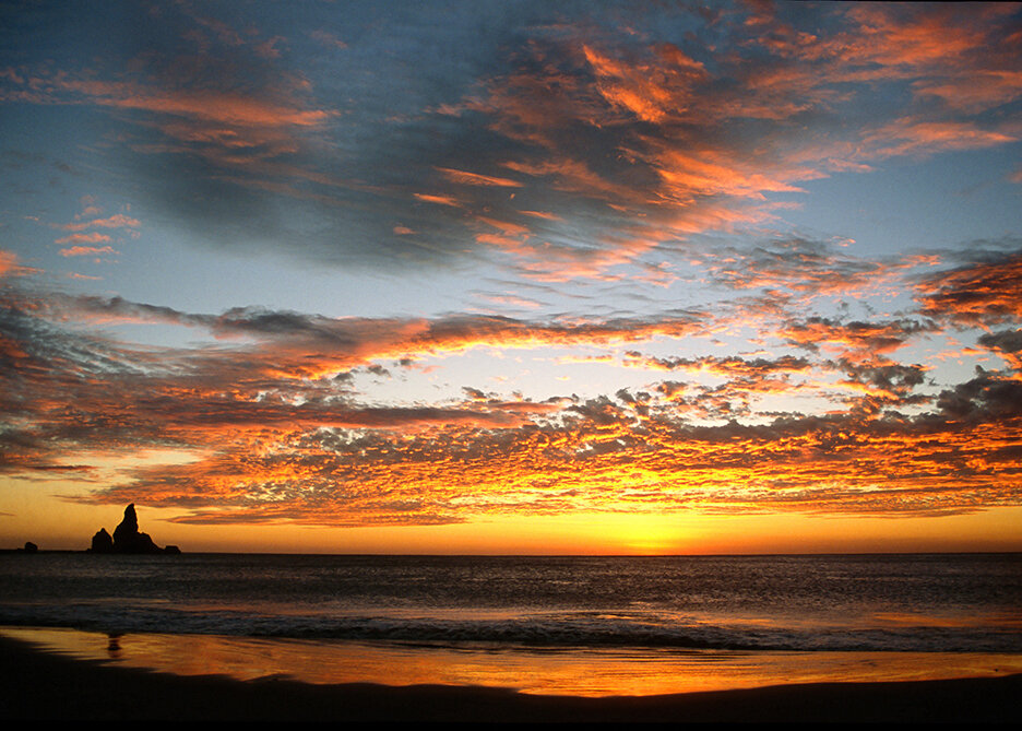 Sunset, Majagual, Nicaragua.