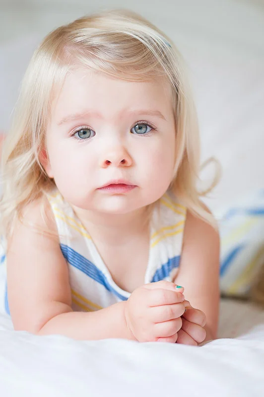 Sweet girl ready to be a big sister!