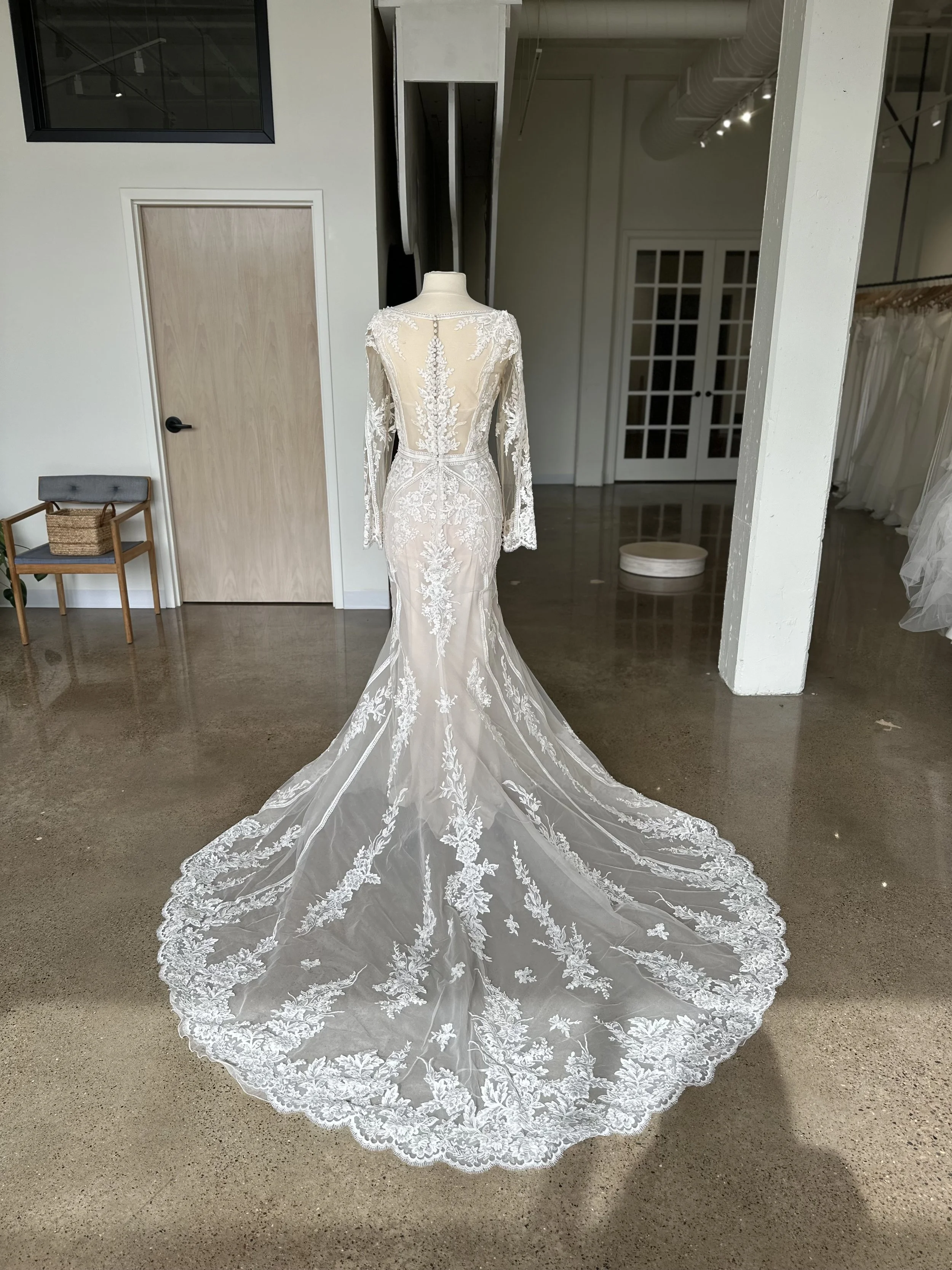 Pronovias 'Andrews' Sample | The White Room | Minneapolis, MN Bridal Shop | Wedding Dresses & Gowns Pronovias 'Andrews' Sample | The White Room | Minneapolis, MN Bridal Shop | Wedding Dresses & Gowns