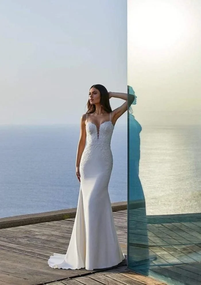 pronovias evening dresses Pronovias: Roman – Camellia Wedding Gown | Bridal Store main image 1
