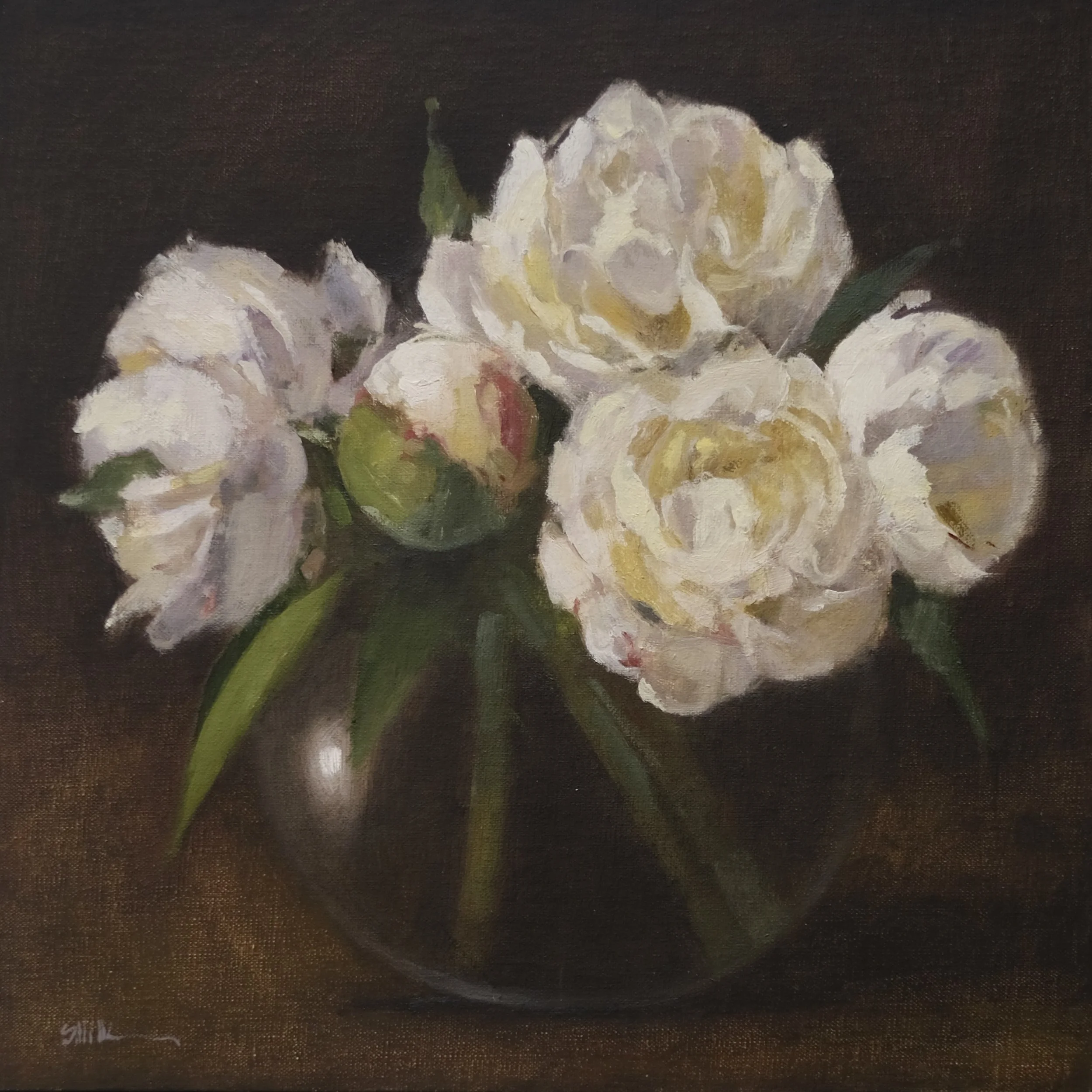  ‘Imminence’  12” x 12” , framed  SOLD 