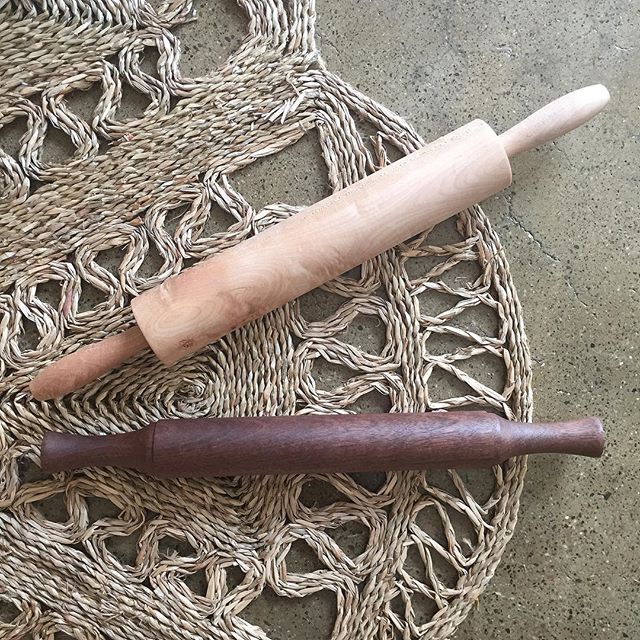 &lsquo;Tis the season. Rolling pins handmade in the Pacific Northwest from local hardwoods.