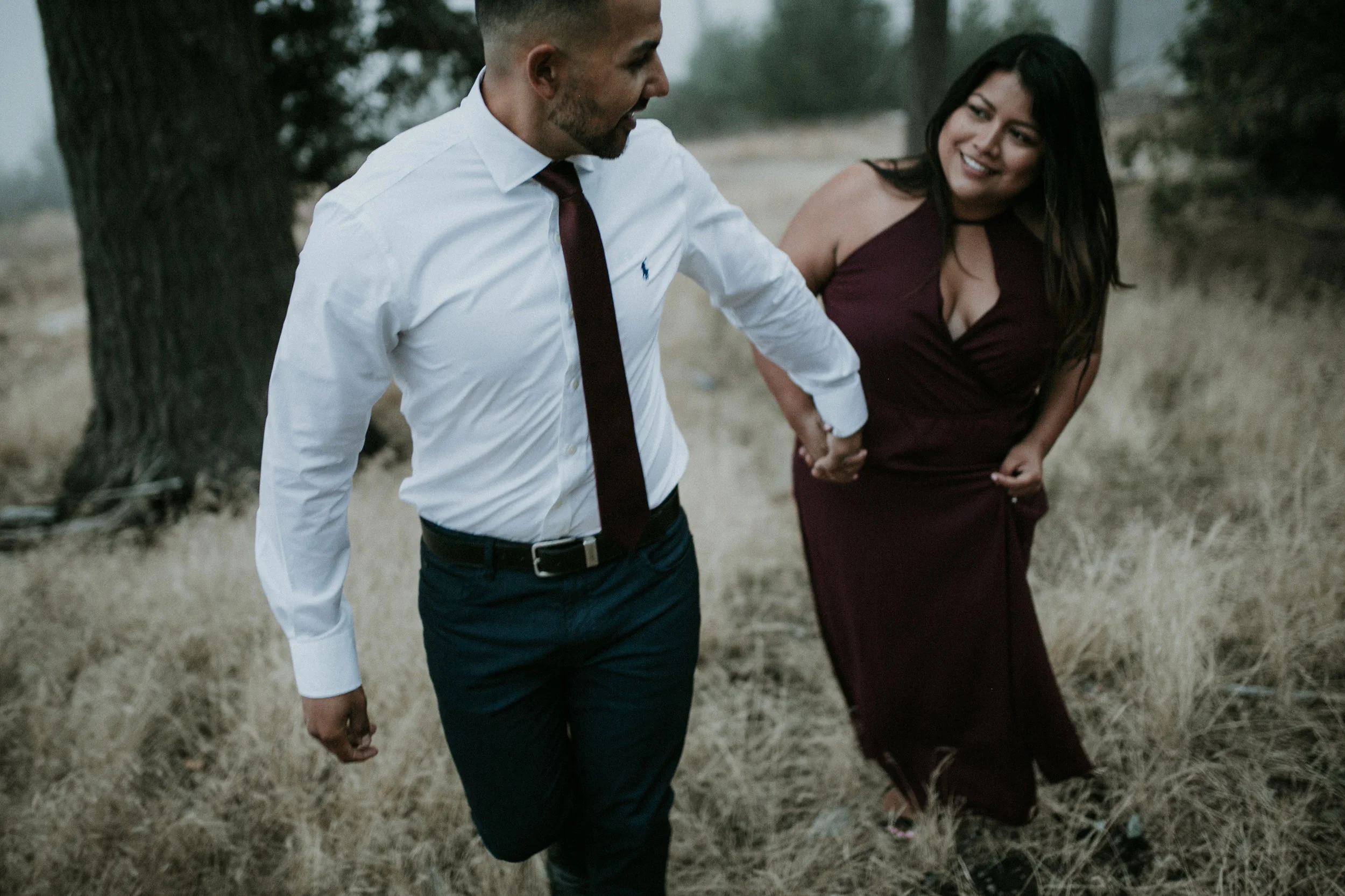 Felipe + Iris - Engagement - Twin Peaks Ca.