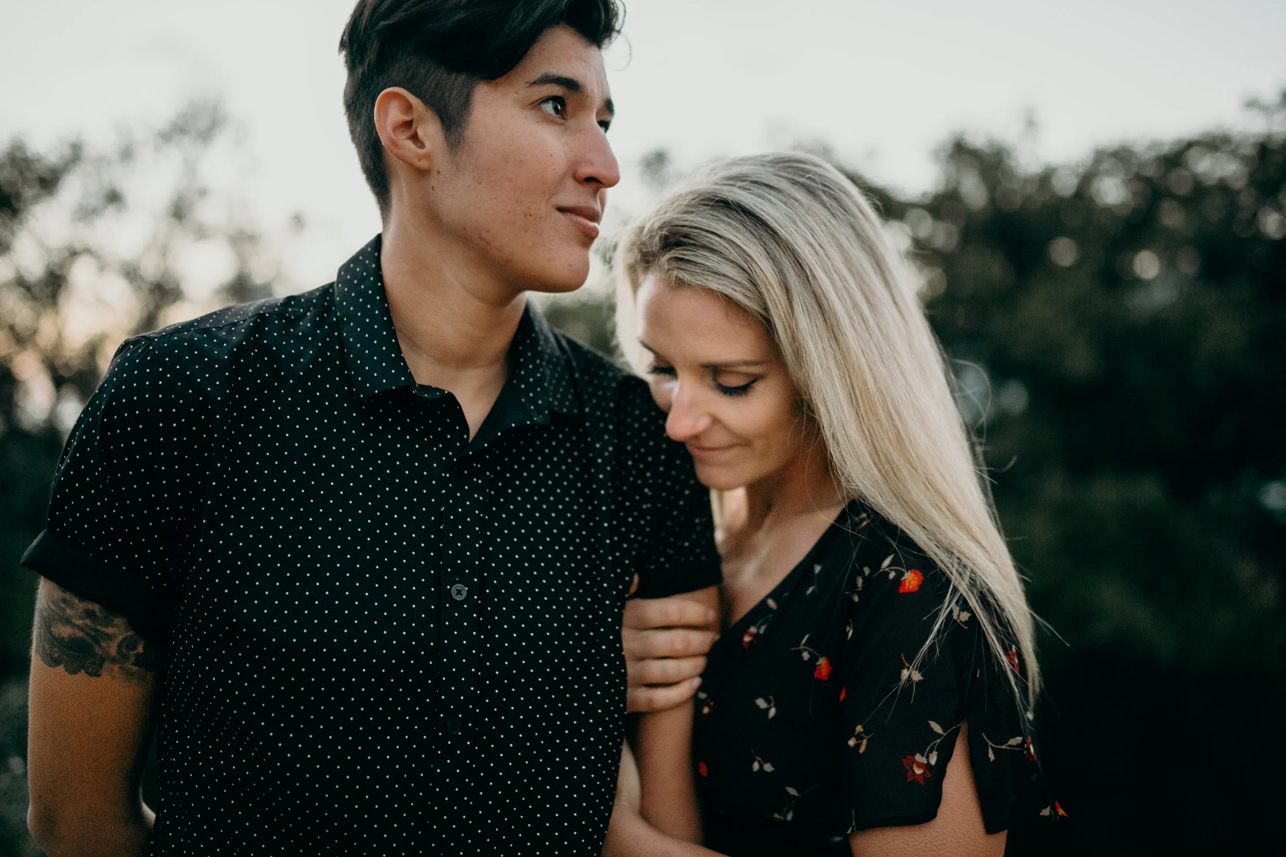 Elysia + Lauren - Engagement - San Gorgonio Wilderness